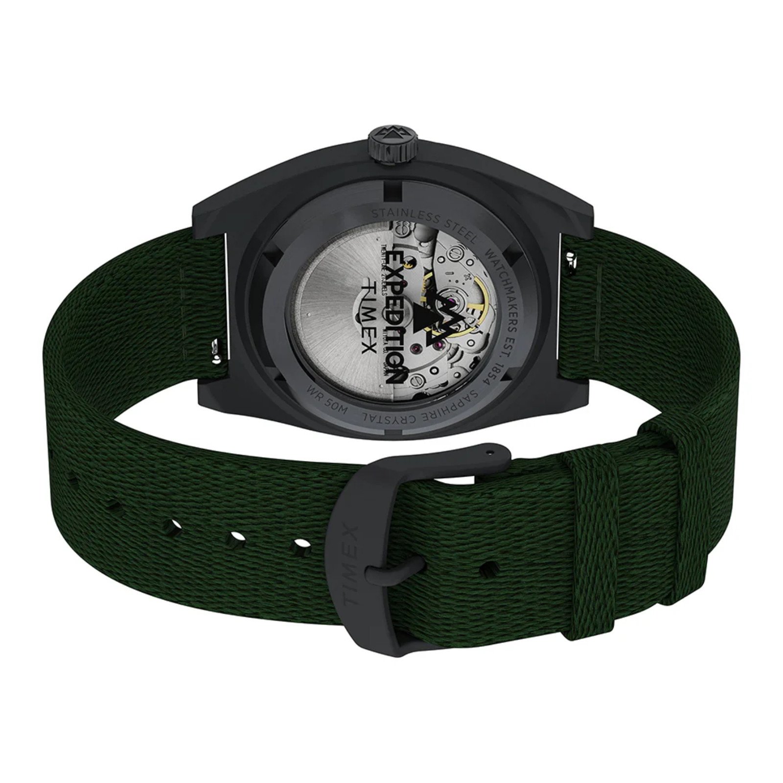 Relógio Timex Expedition Capstone Automatic TW2Y39800 Verde Verde 4
