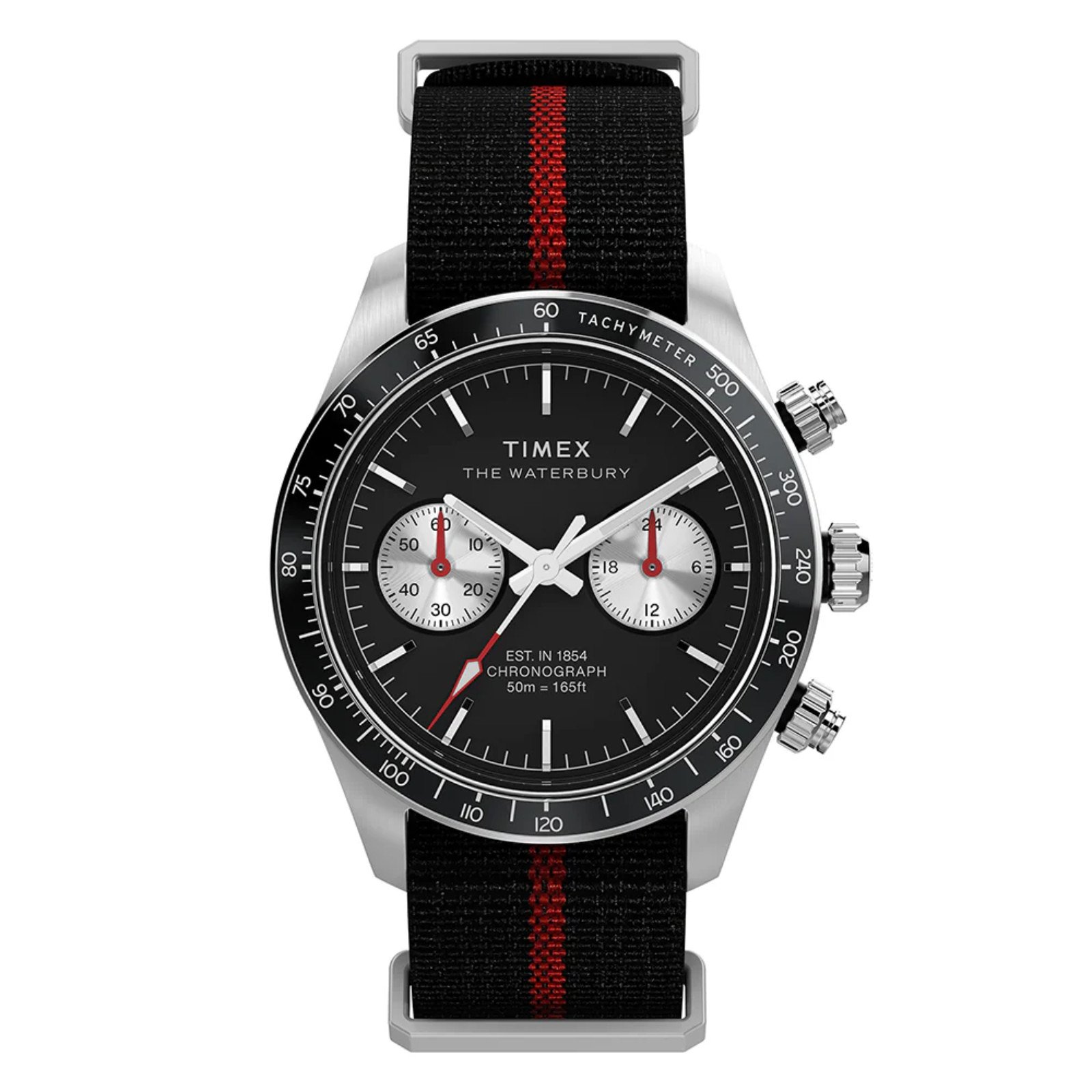 Relógio Timex Waterbury Heritage Cronógrafo TW2Y38900 Prata 5