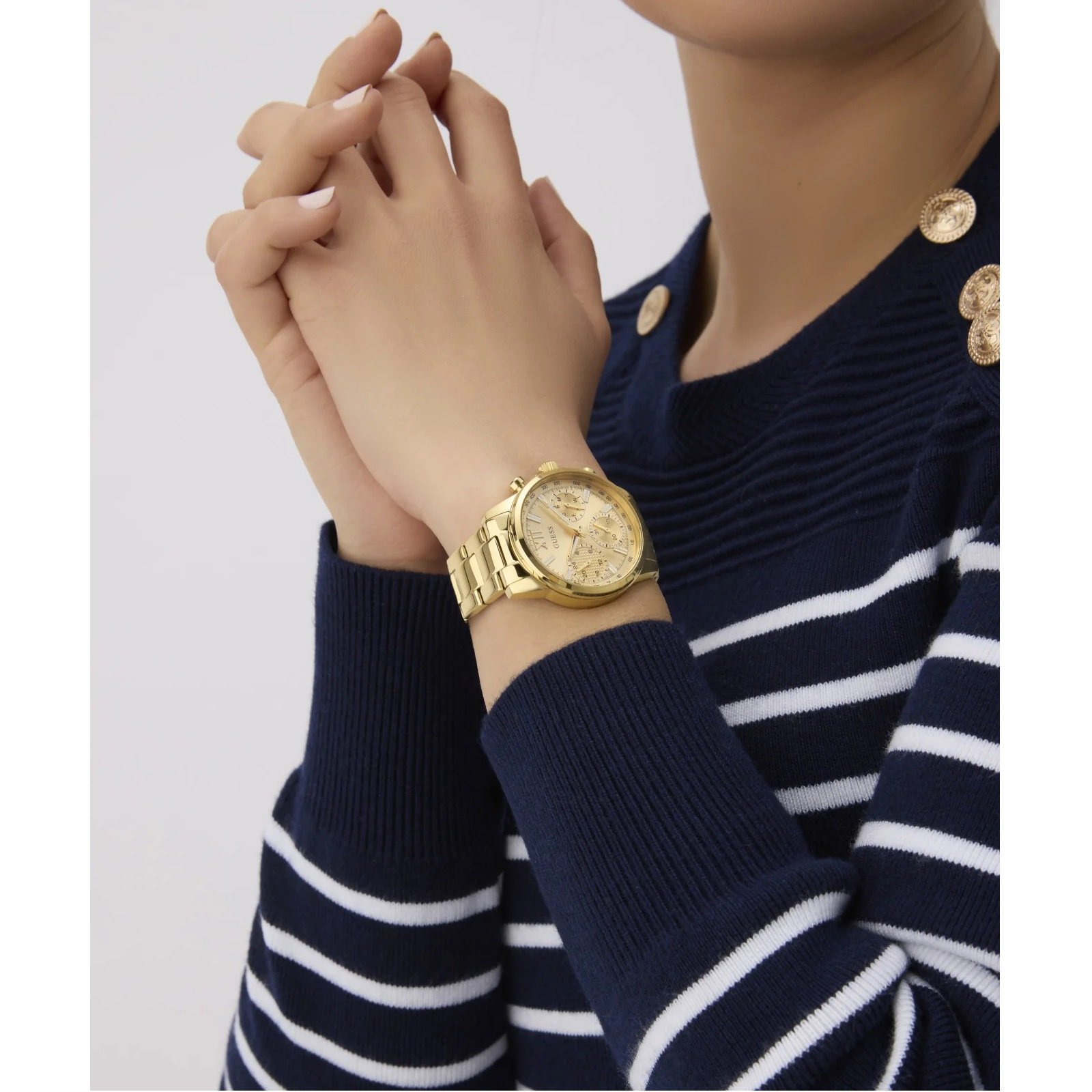 Relógio Feminino Guess Bailey GW0933L2 Dourado Dourado 4