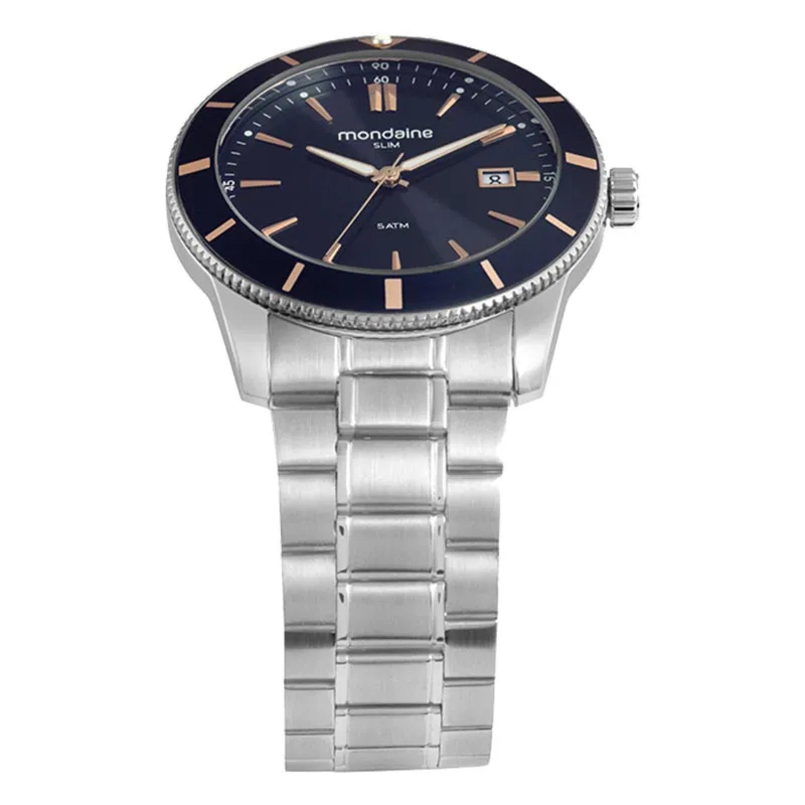 Relógio Mondaine 32947G0MVNE1 Street Slim Prata Prata 2
