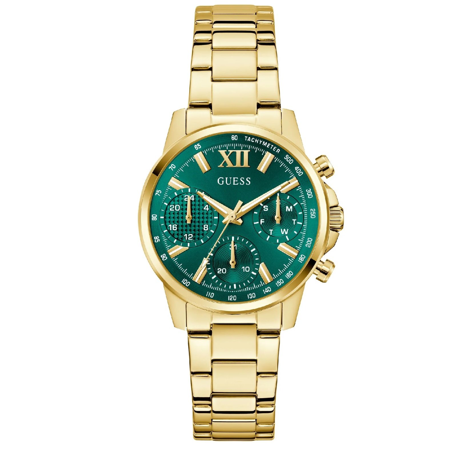 Relógio Feminino Guess Bailey GW0933L6 Dourado