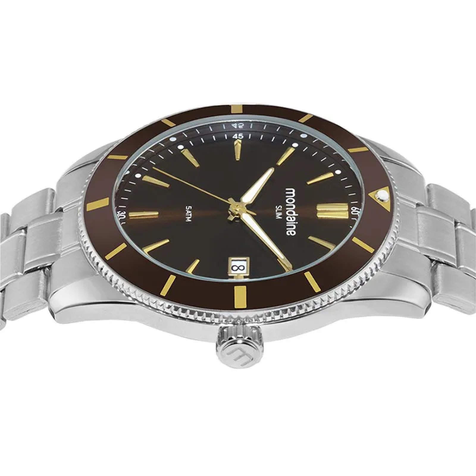 Relógio Mondaine 32947G0MVNE2 Street Slim Prata Prata 2