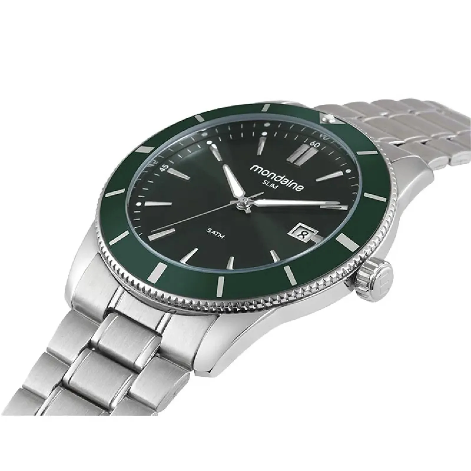 Relógio Mondaine 32947G0MVNE4 Street Slim Prata Prata 2