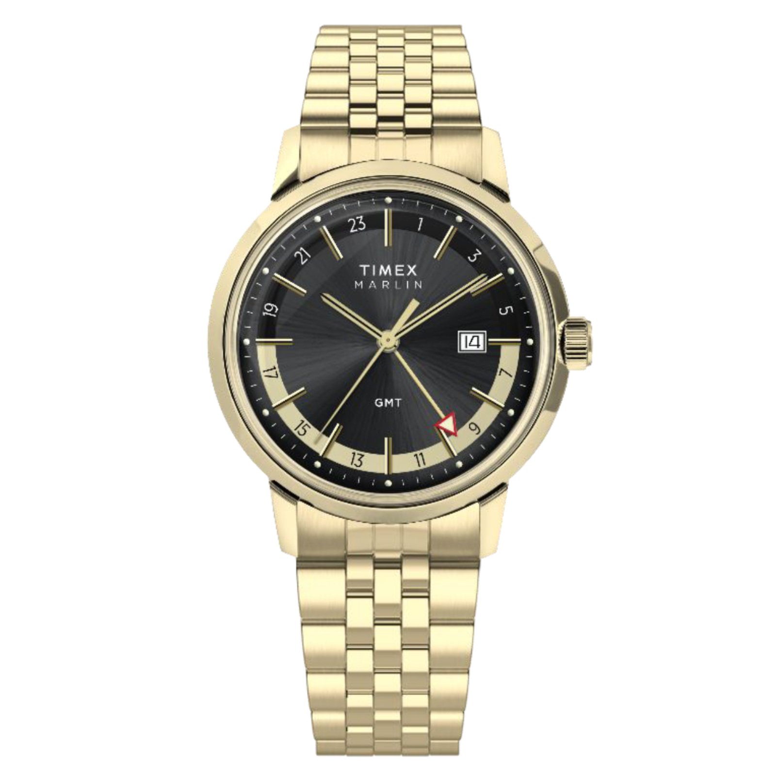 Relógio Timex Marlin® Quartz GMT TW2Y47700 Dourado