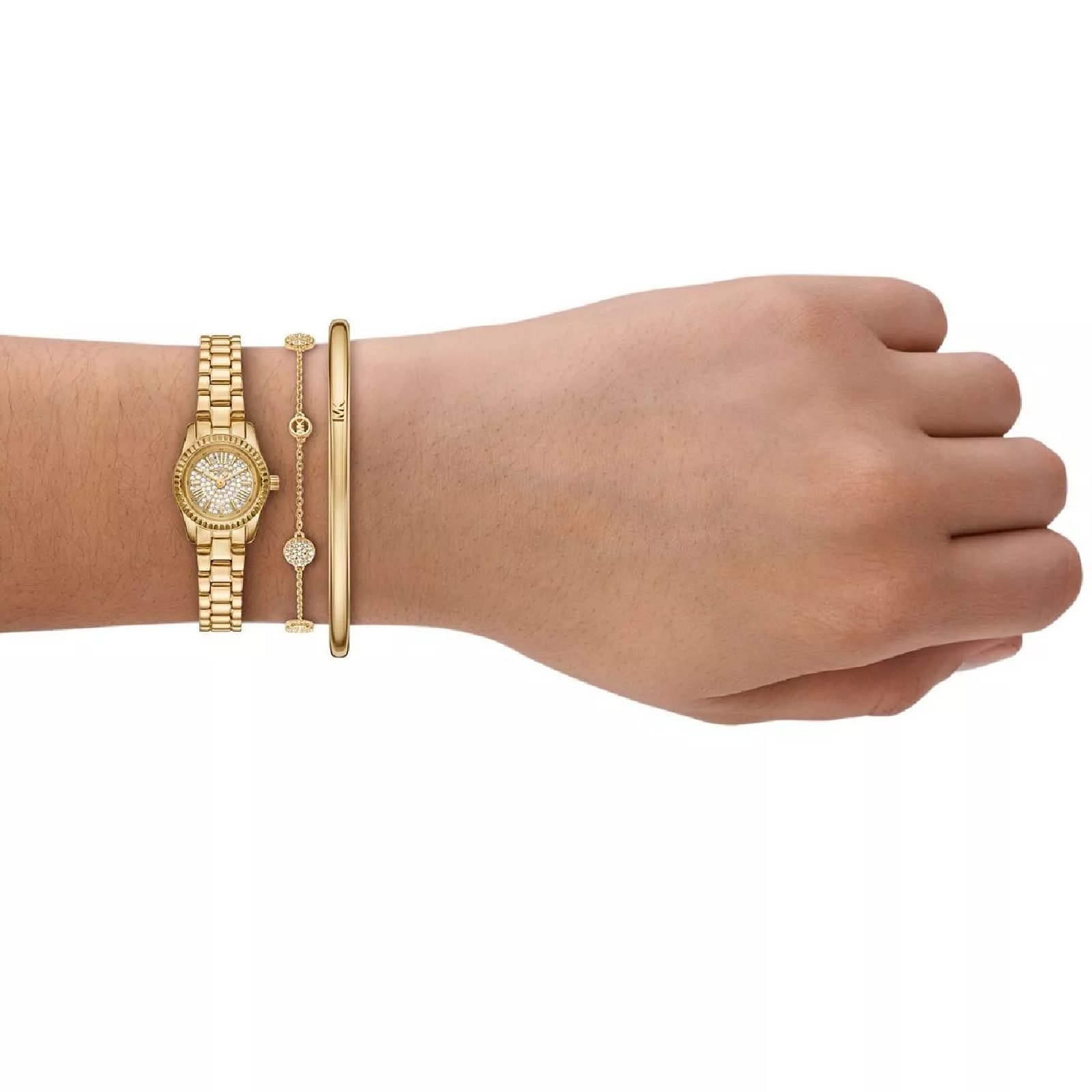 Relógio Michael Kors Lexington MK4944SET/1BN Dourado Dourado 4