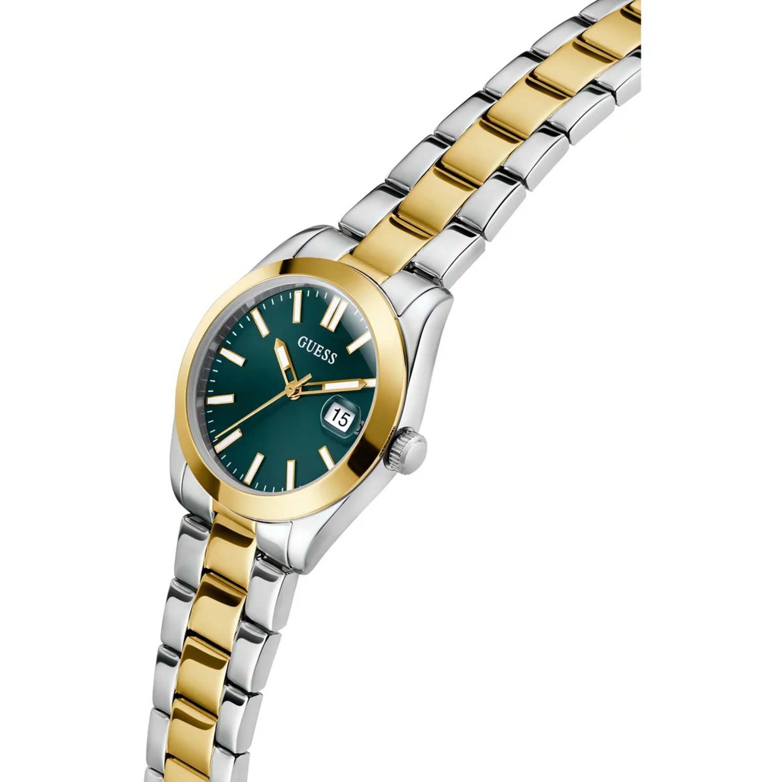 Relógio Feminino Guess Alice GW0934L3 Bicolor Prata/Dourado 6