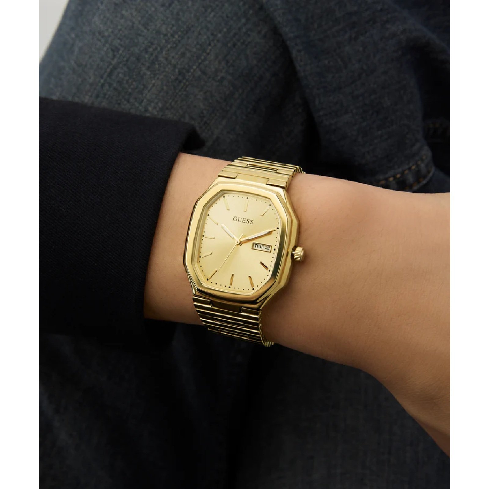 Relógio Guess Masculino Oliver GW0978G2 Dourado Dourado 2