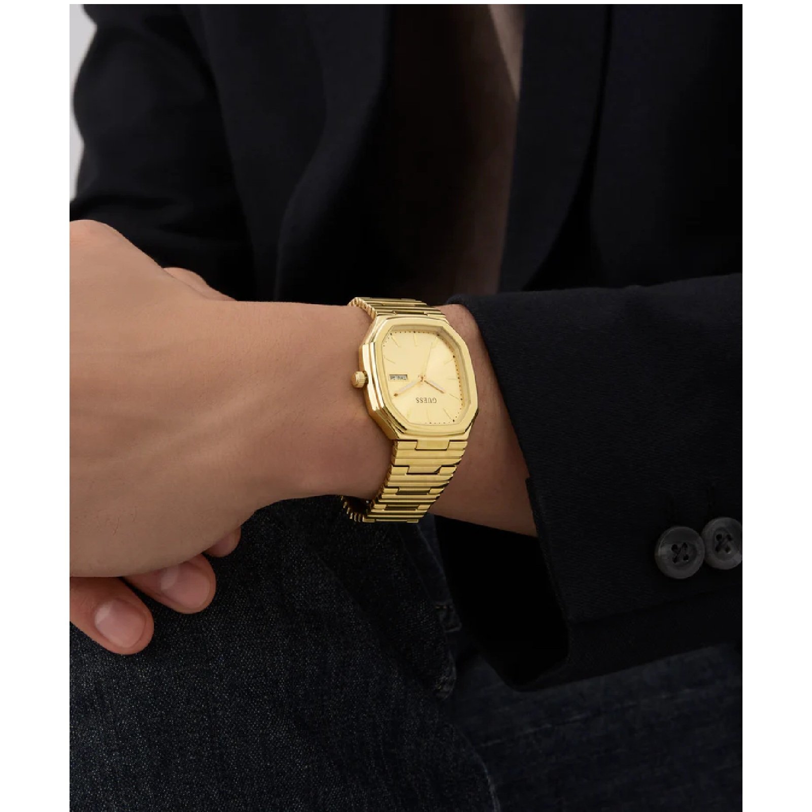 Relógio Guess Masculino Oliver GW0978G2 Dourado Dourado 3