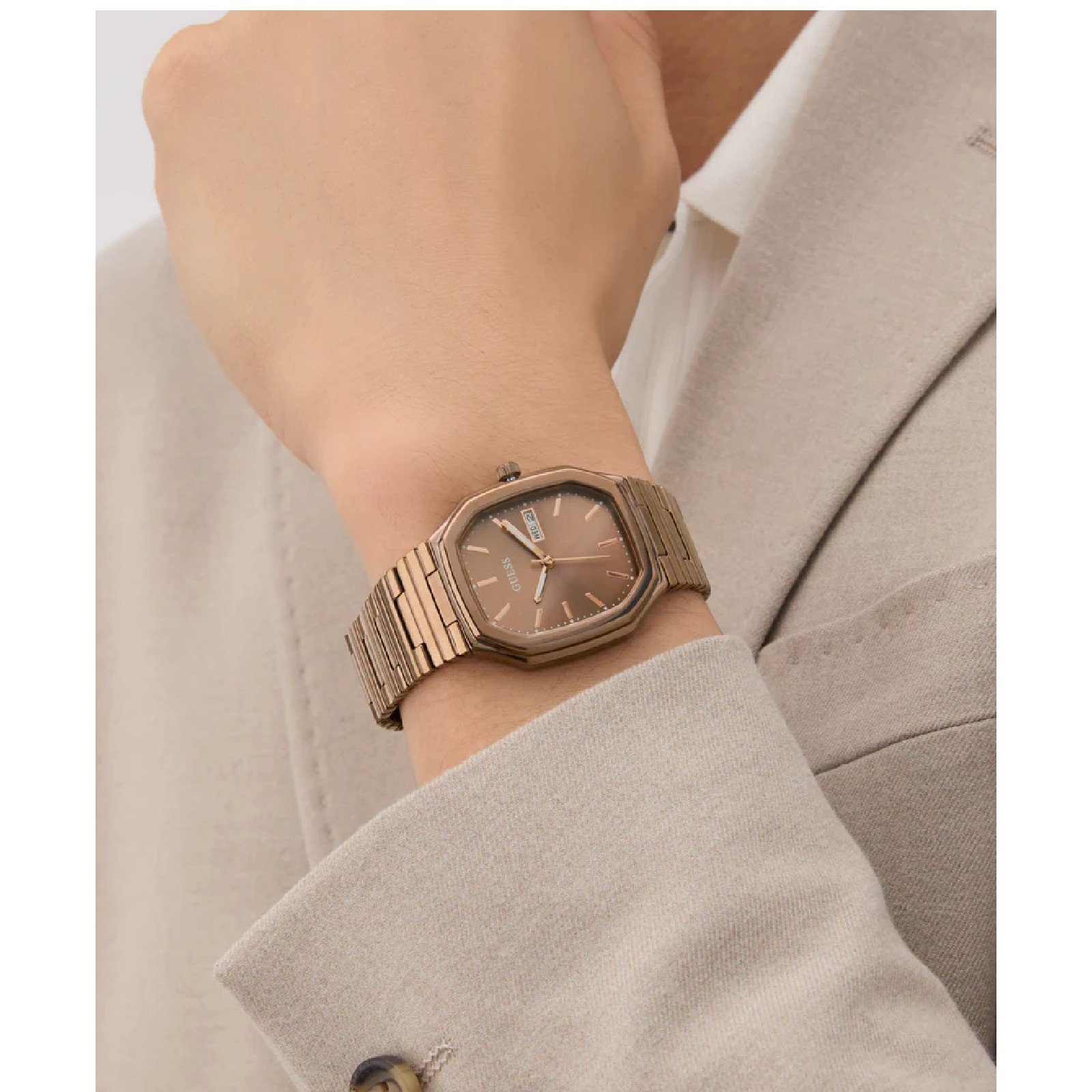 Relógio Guess Masculino Oliver GW0978G3 Marrom Marrom 9