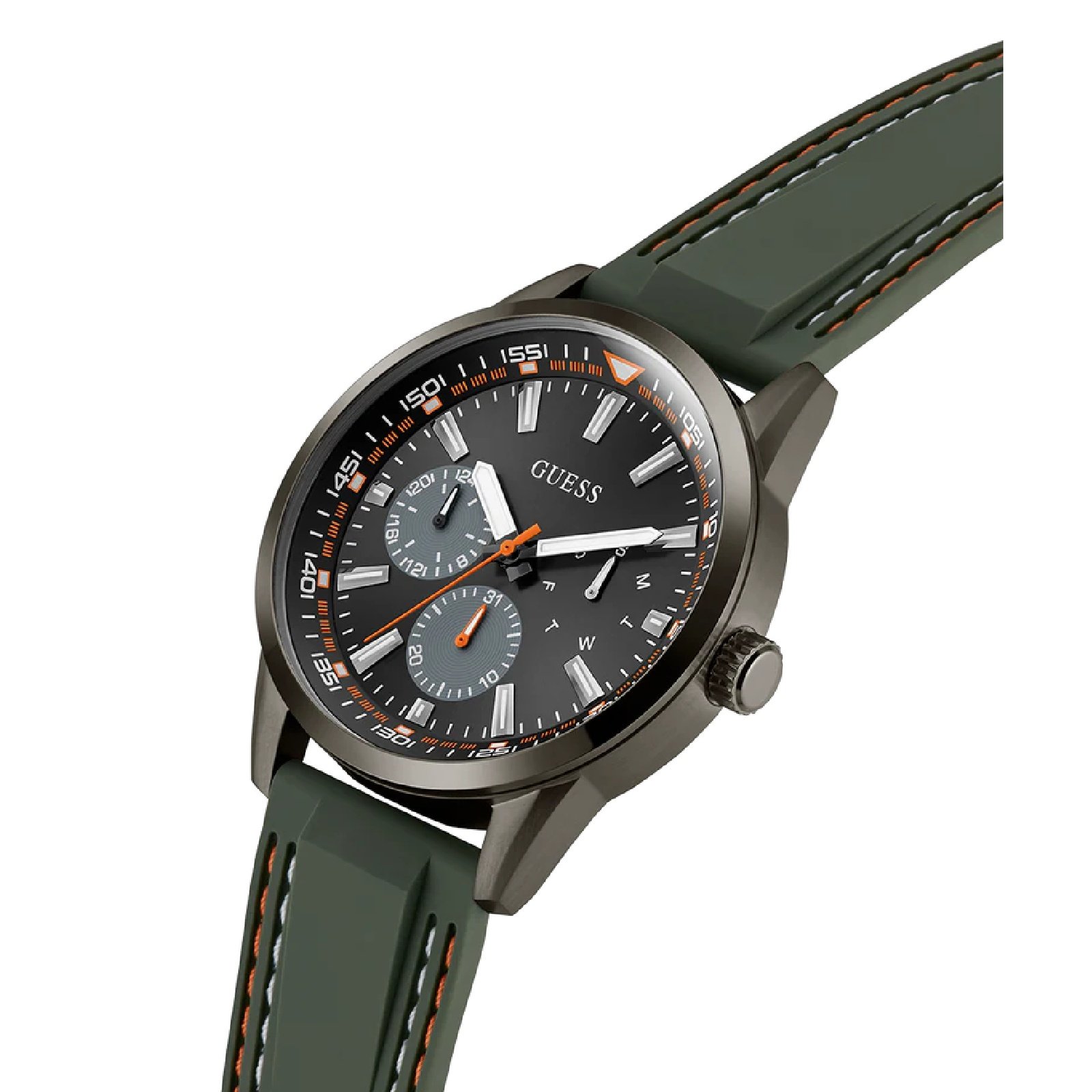 Relógio Guess Masculino Peak GW0964G3 Verde Preto 5