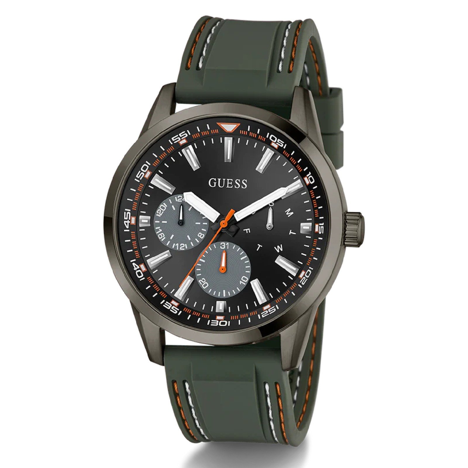 Relógio Guess Masculino Peak GW0964G3 Verde Preto 6