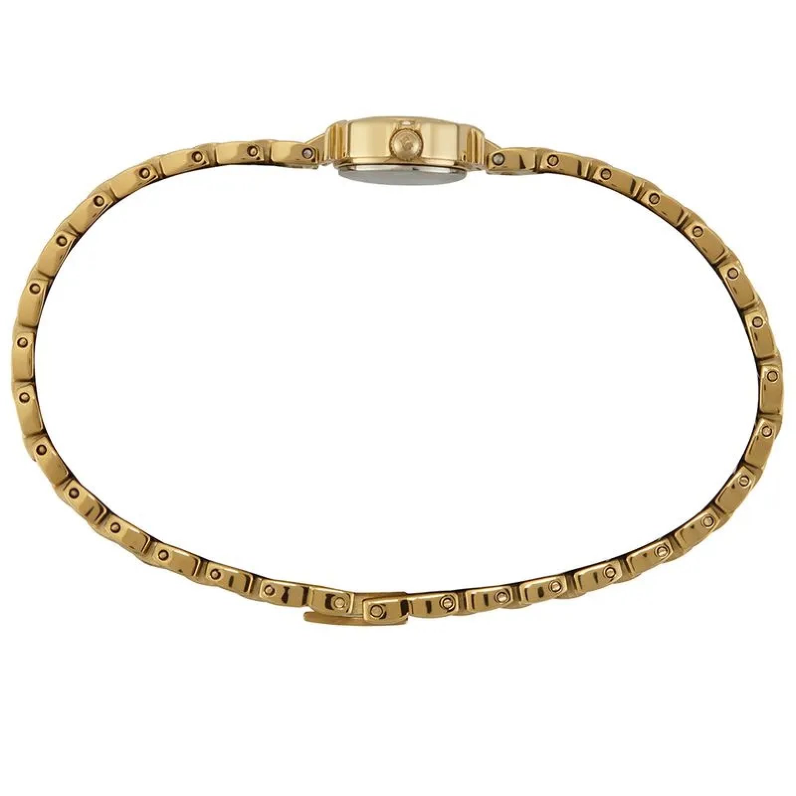 Relógio Seculus Feminino Cristais Mini 20091LPSVDA2 Dourado 4