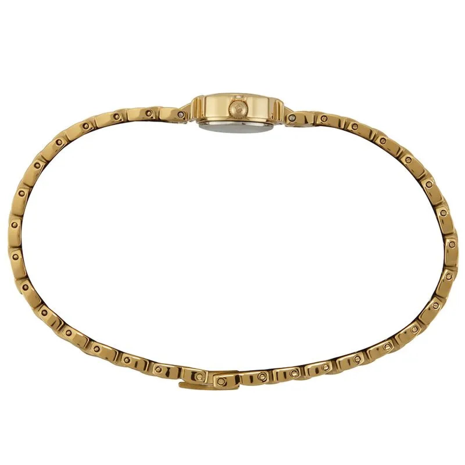 Relógio Seculus Feminino Cristais Mini 20091LPSVDA3 Dourado 5