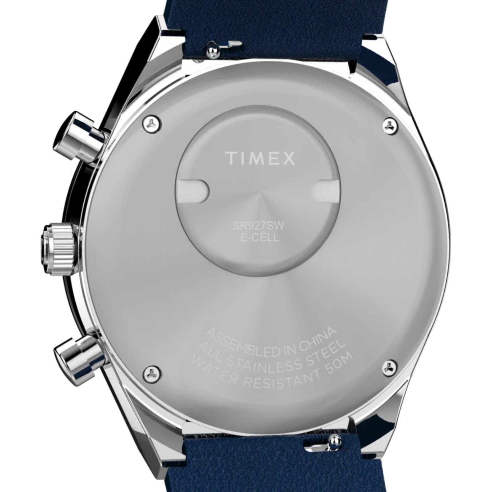 Relógio Q Timex Chronograph TW2Y36100 Azul 6
