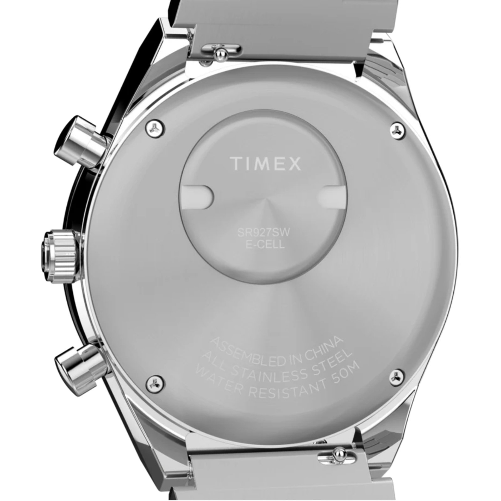 Relógio Q Timex Chronograph TW2Y36200 Prata 6