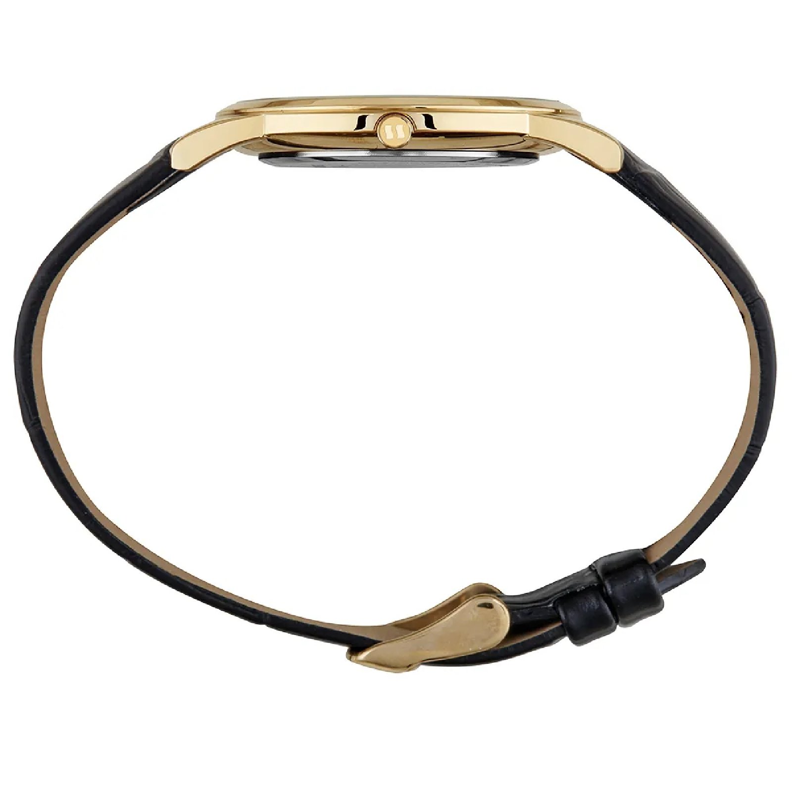 Relógio Masculino Seculus Slim 23724GPSVDC2 Couro Crocodilo Dourado 4