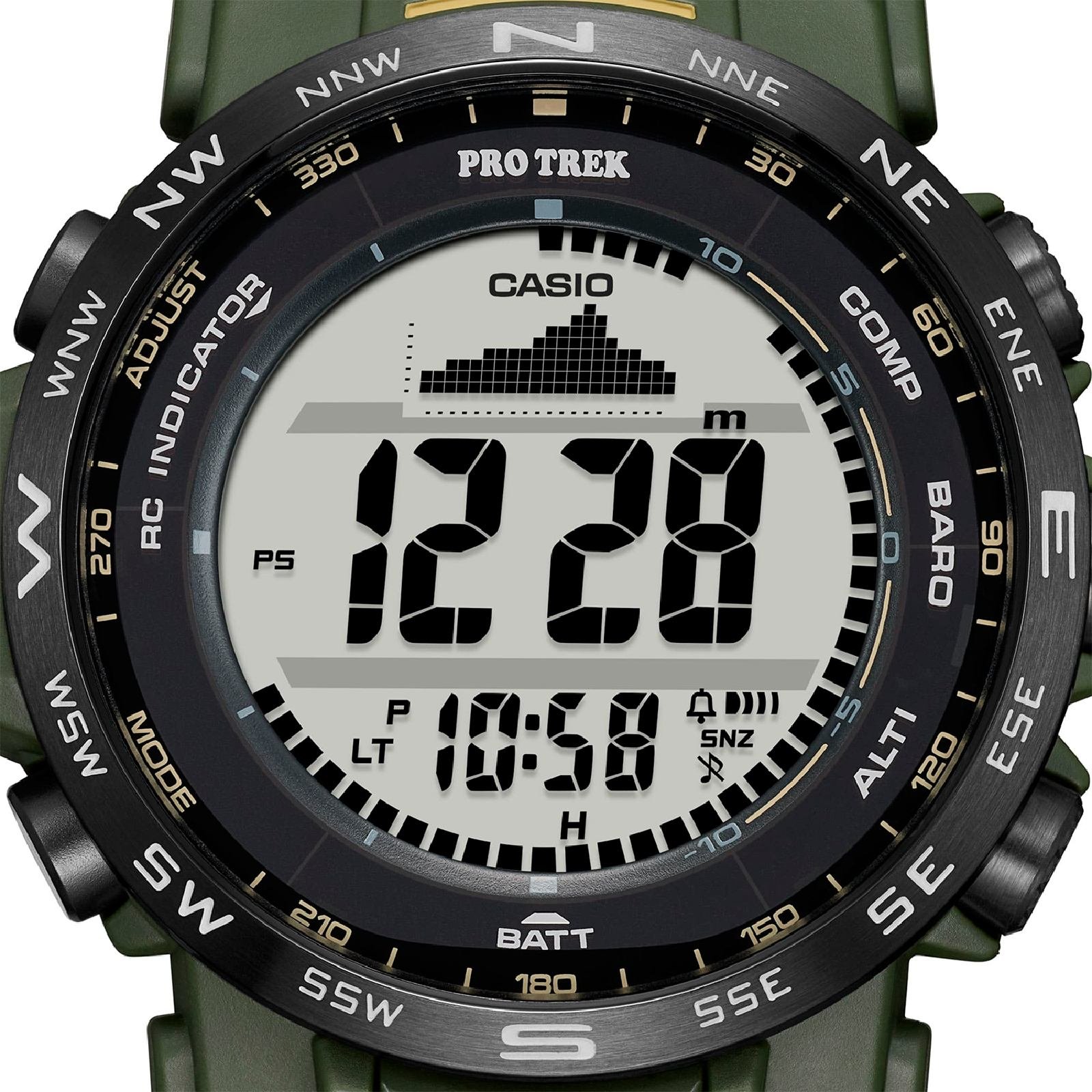 Relógio Casio Pro Trek PRW-35Y-3BDR Verde 8