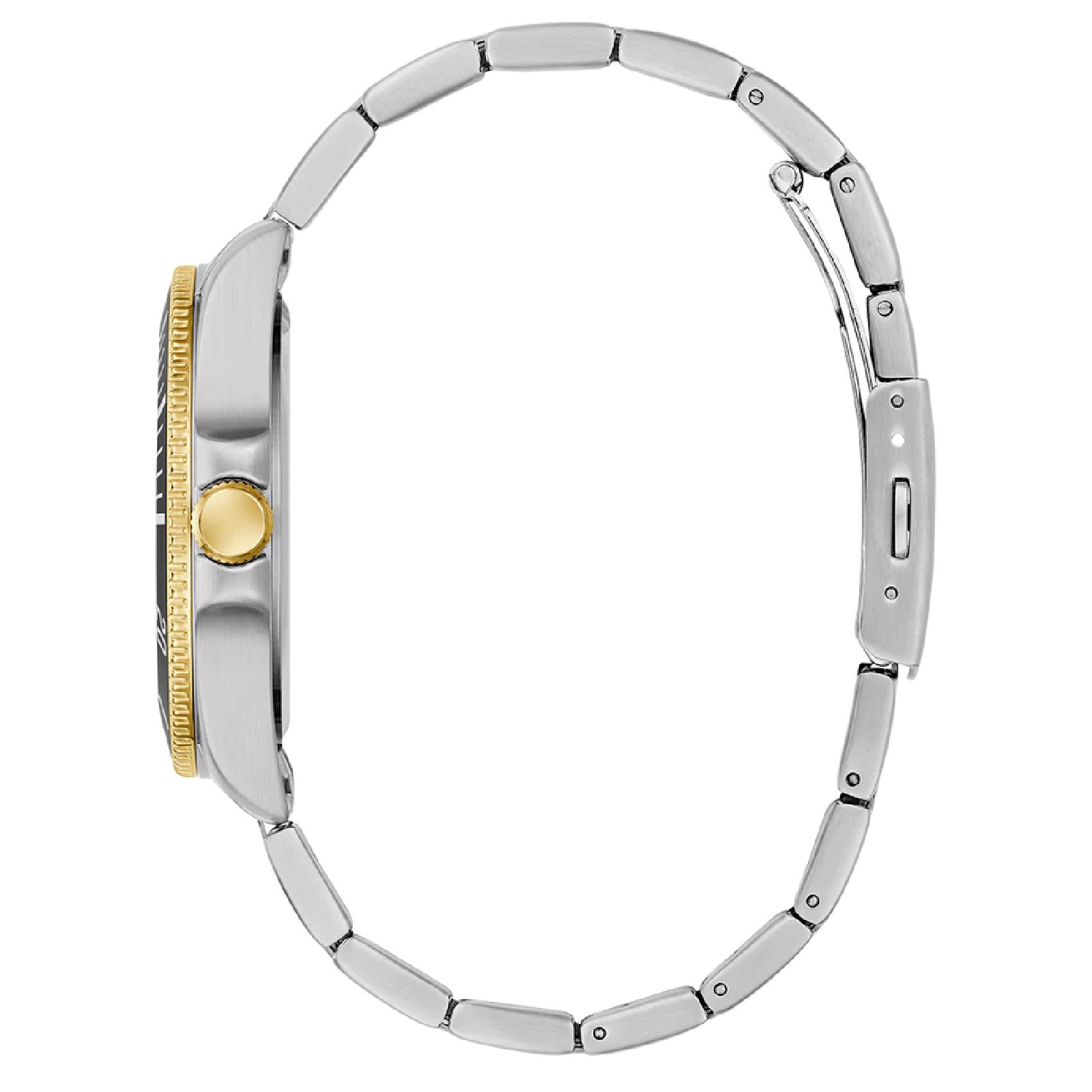 Relógio Guess Masculino Cliff GW0968G4 Bicolor Prata/Dourado 7