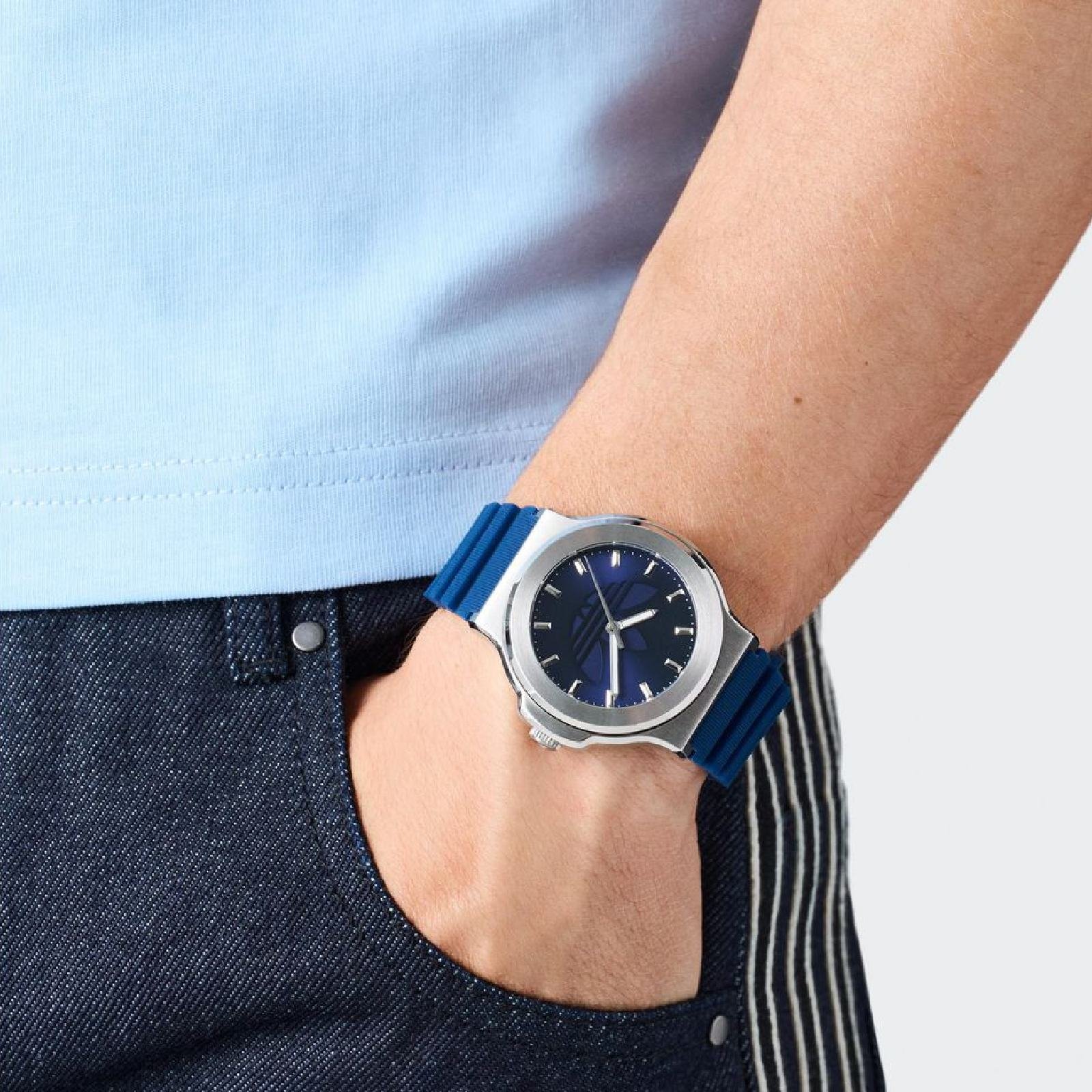 Relógio Adidas Expression Three AOFH25502 Azul 2