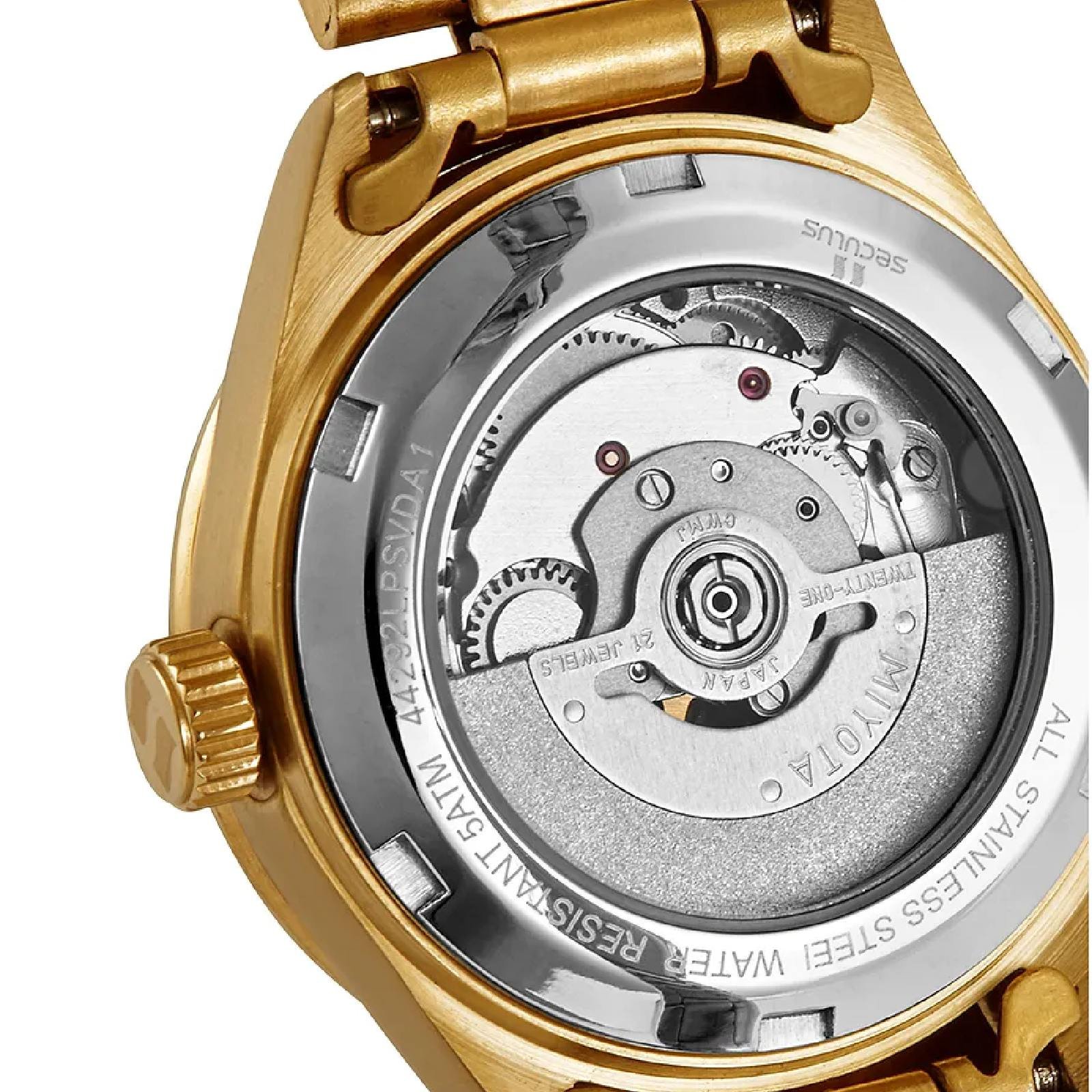 Relógio Seculus Feminino Automático 44292LPSVDA1 Dourado 3