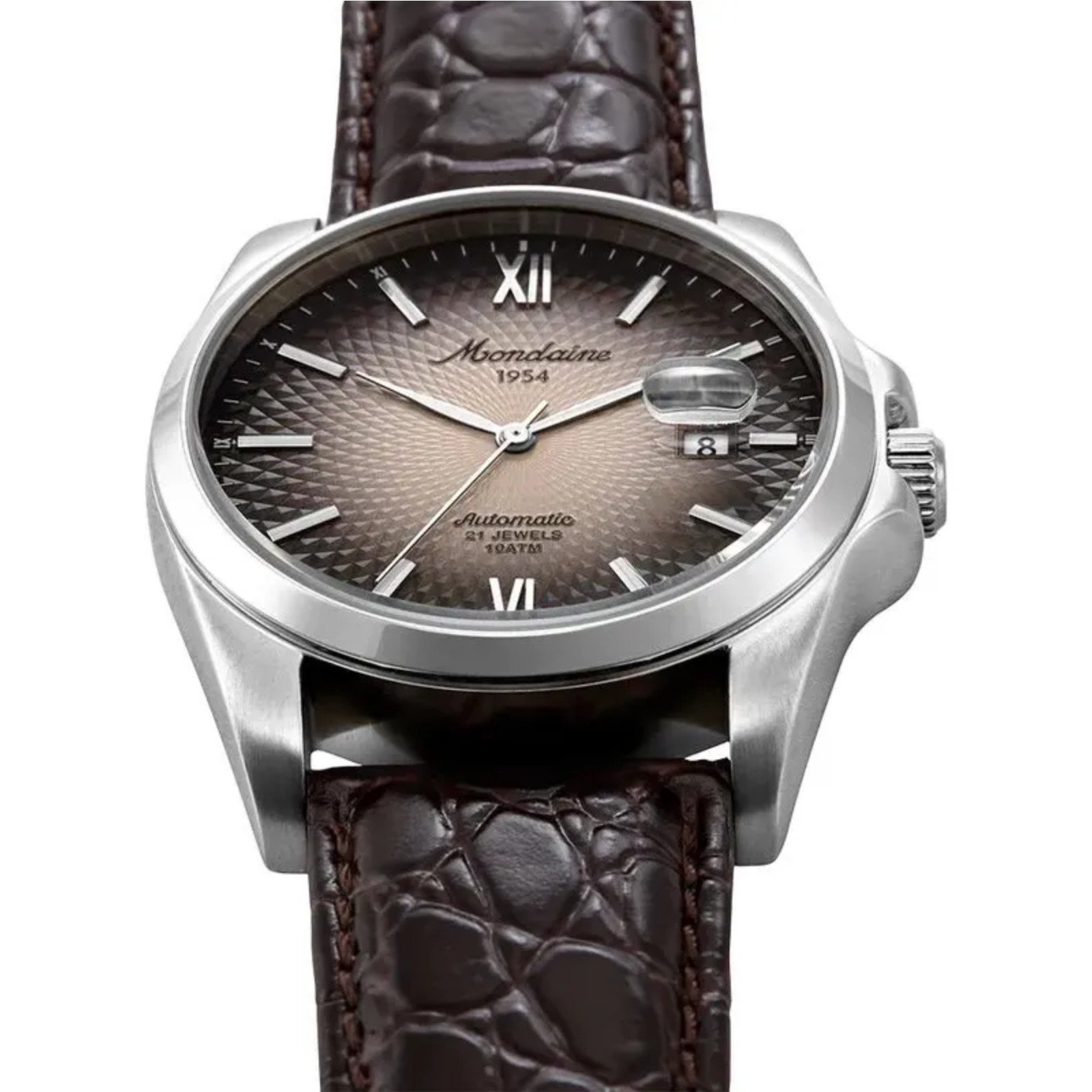 Relógio Mondaine Automático 32993G0MVNC8 Edição Especial 70 Anos Couro Dourado 2