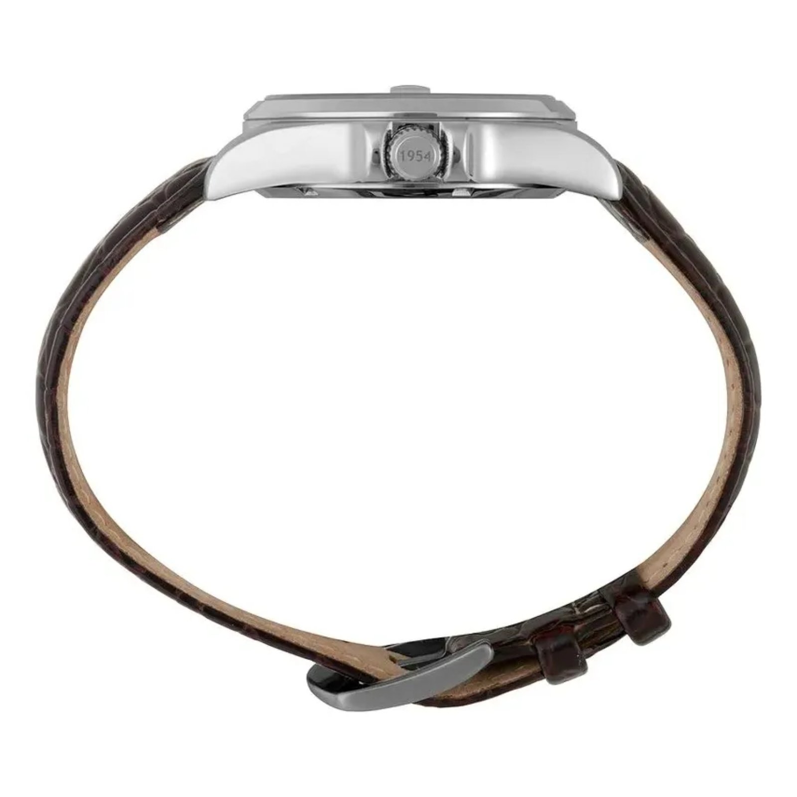 Relógio Mondaine Automático 32993G0MVNC8 Edição Especial 70 Anos Couro Dourado 3