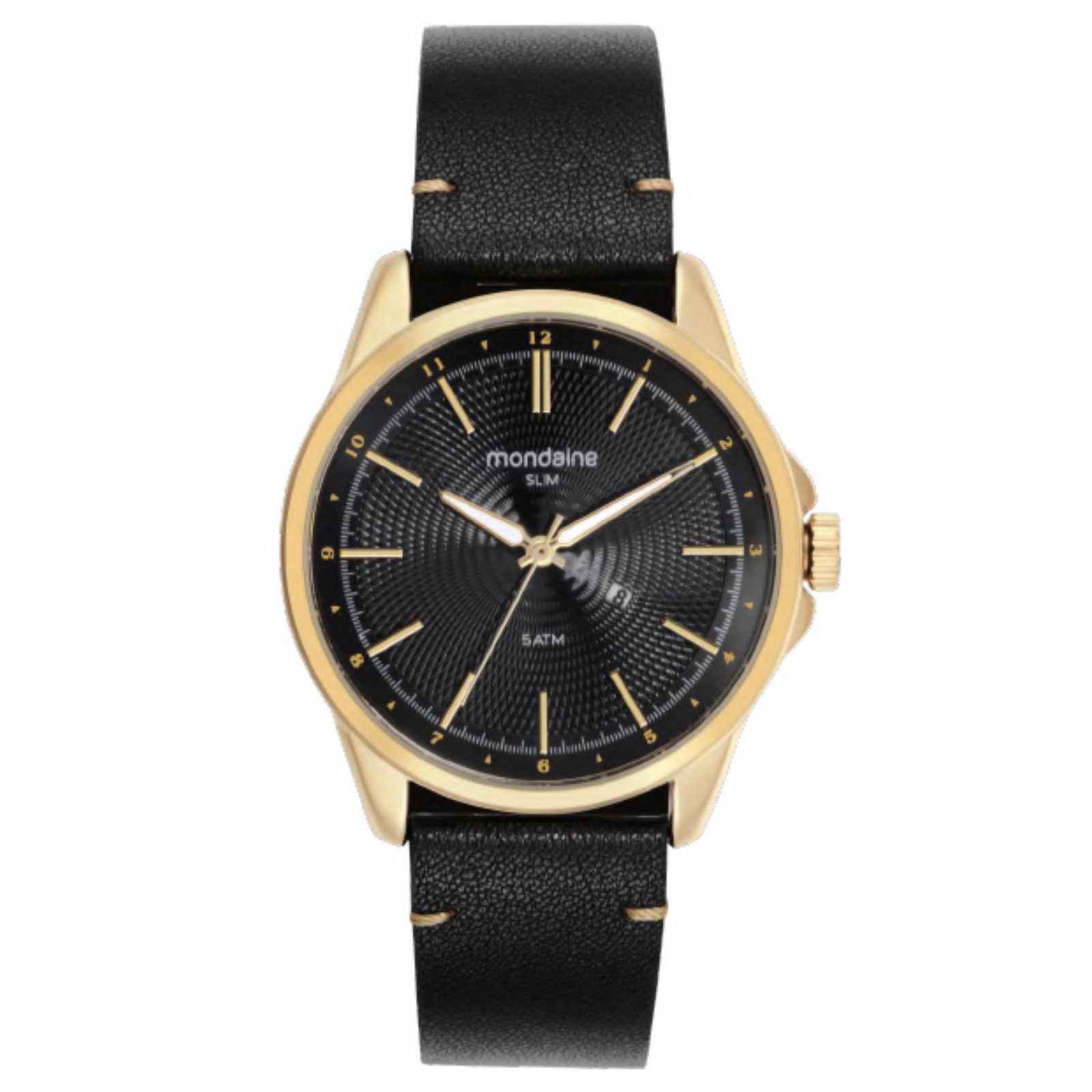 Relógio Mondaine Couro Slim Masculino 32946GPMVDO1
