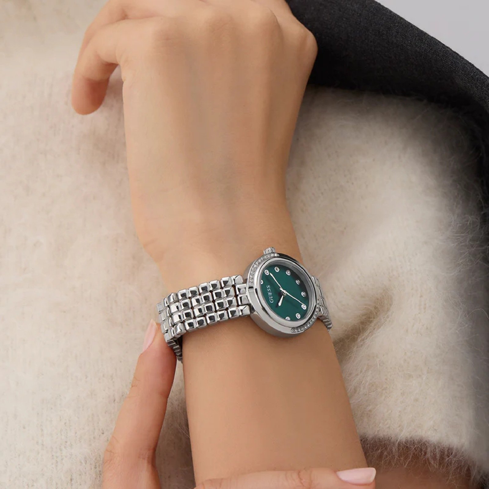 Relógio Feminino Guess GW0930L1 Prata
