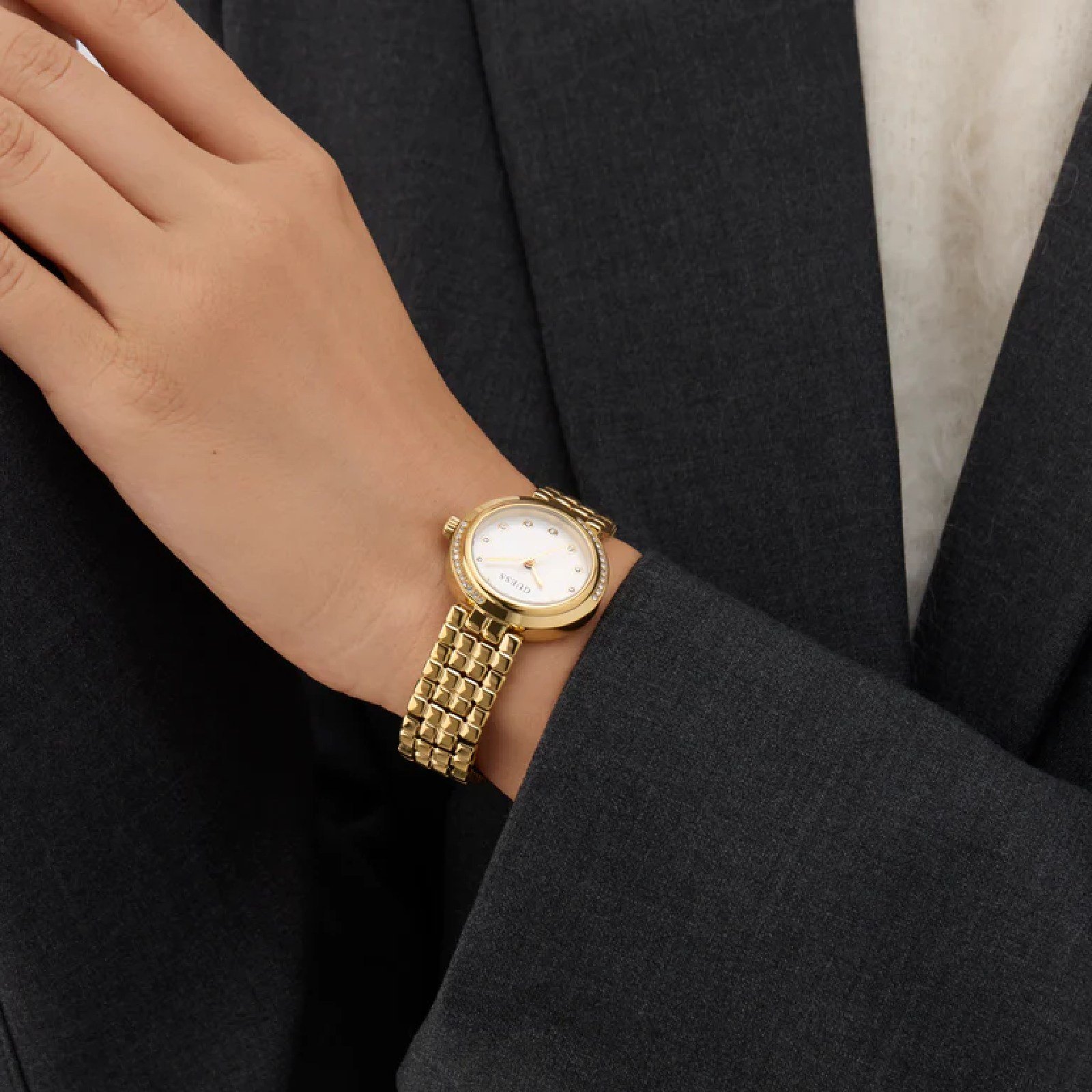 Relógio Feminino Guess GW0930L2 Dourado Dourado 3