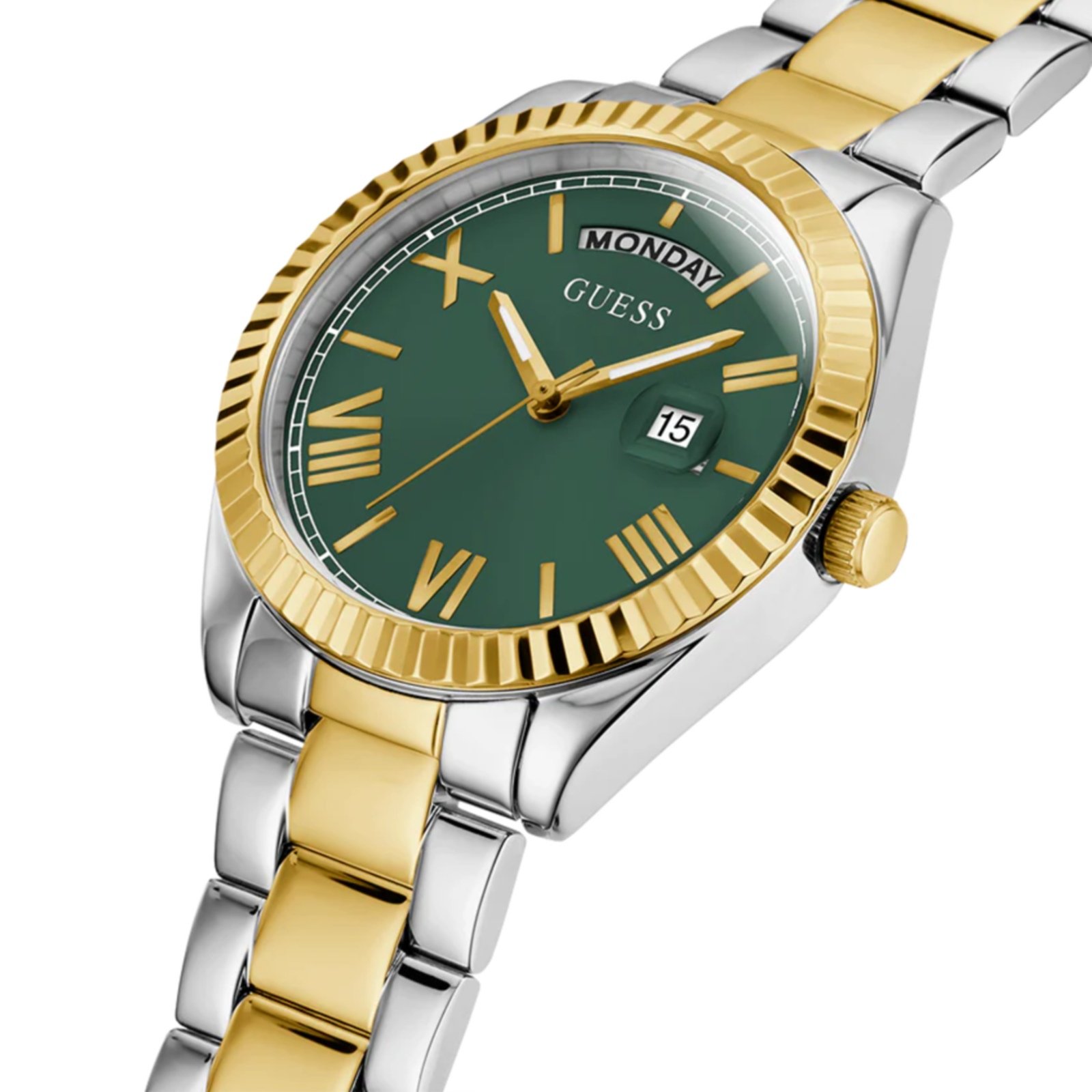 Relógio Feminino Guess GW0308L5 Bicolor Dourado 2