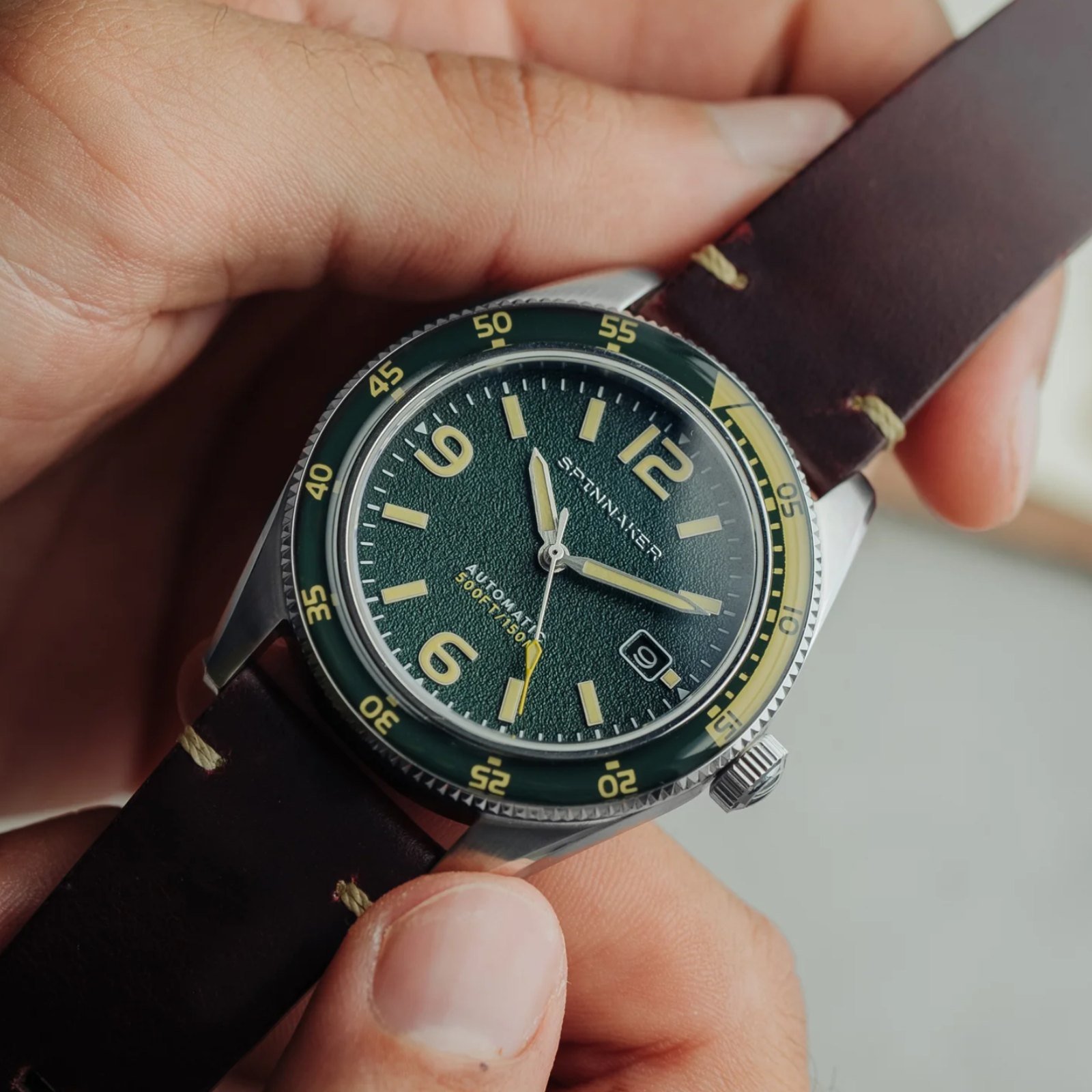 Relógio Spinnaker Fleuss Automatic Lagoon Green SP-5055-0C Verde 4