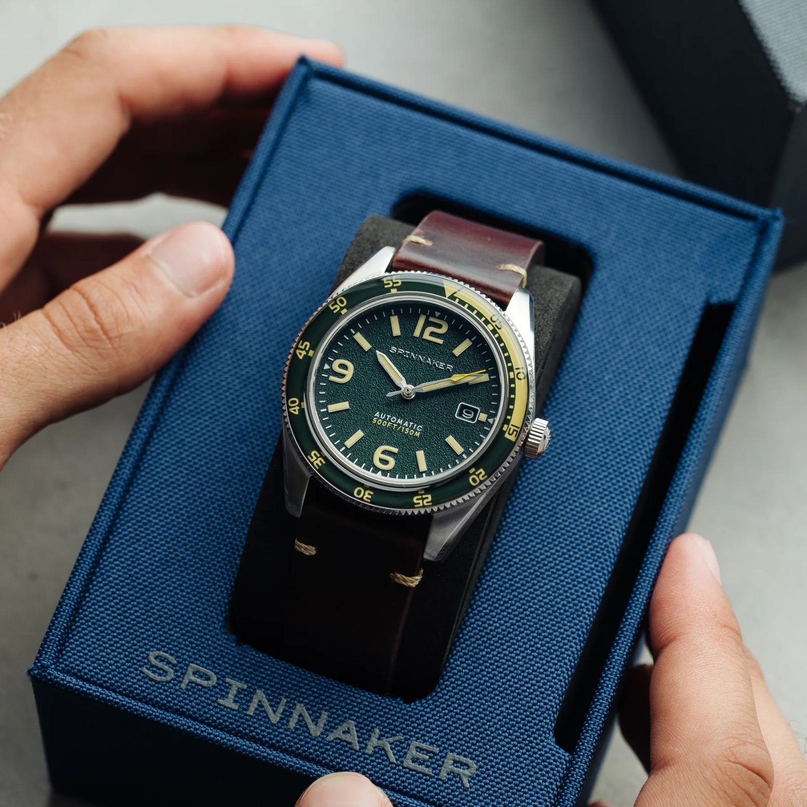 Relógio Spinnaker Fleuss Automatic Lagoon Green SP-5055-0C Verde 6
