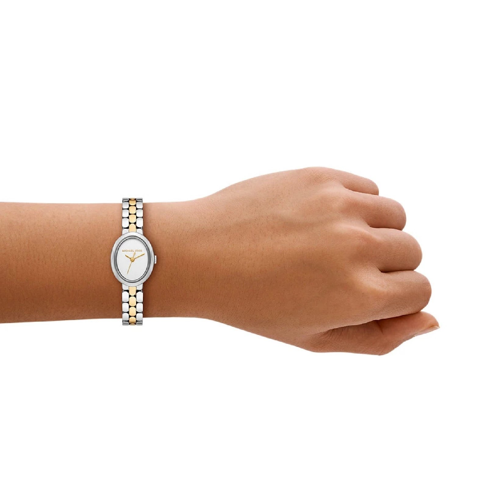 Relógio Michael Kors Petite Maude MK4956/1KN Prata/Dourado 2