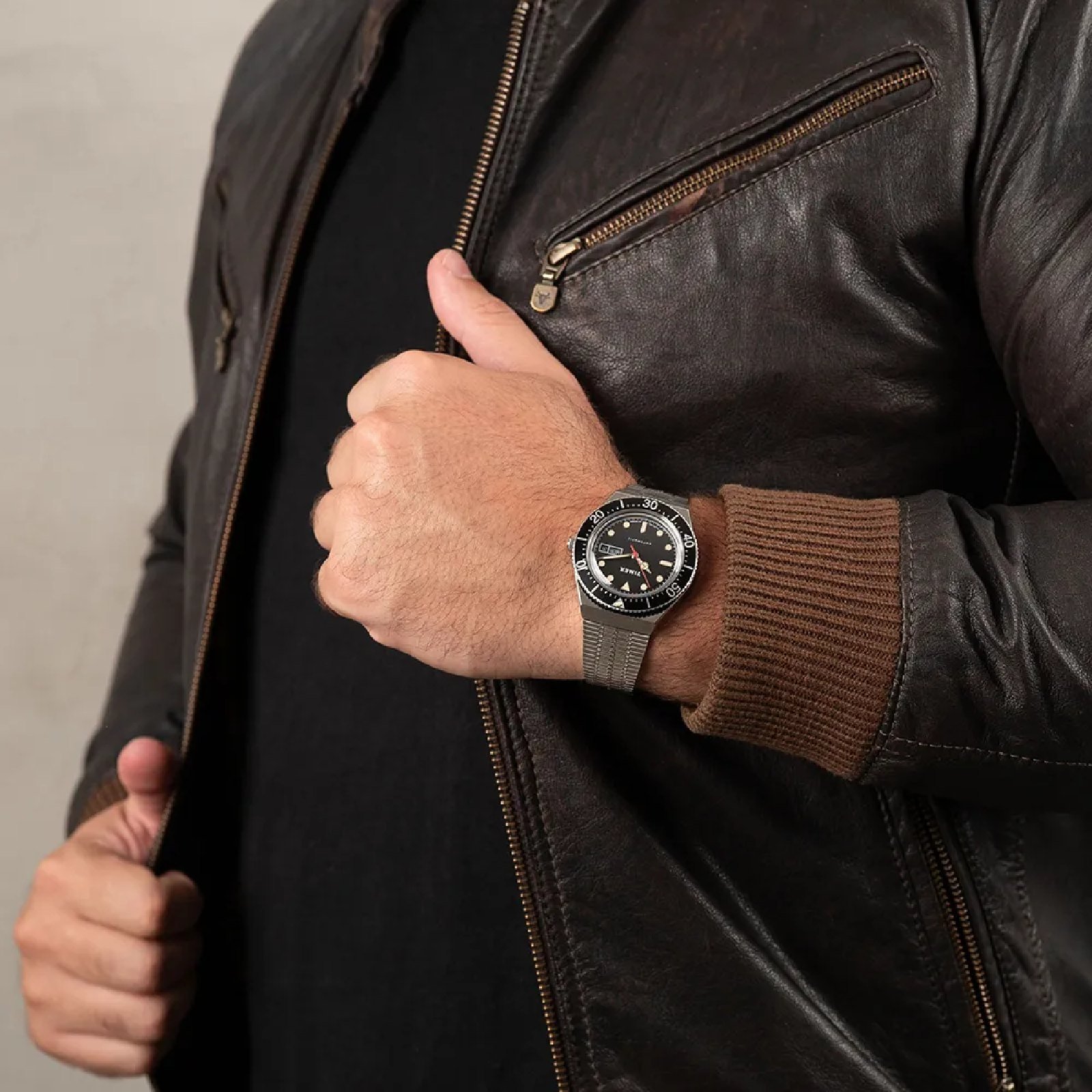 Relógio Timex M79 Automatic TW2U78300 Prata 2