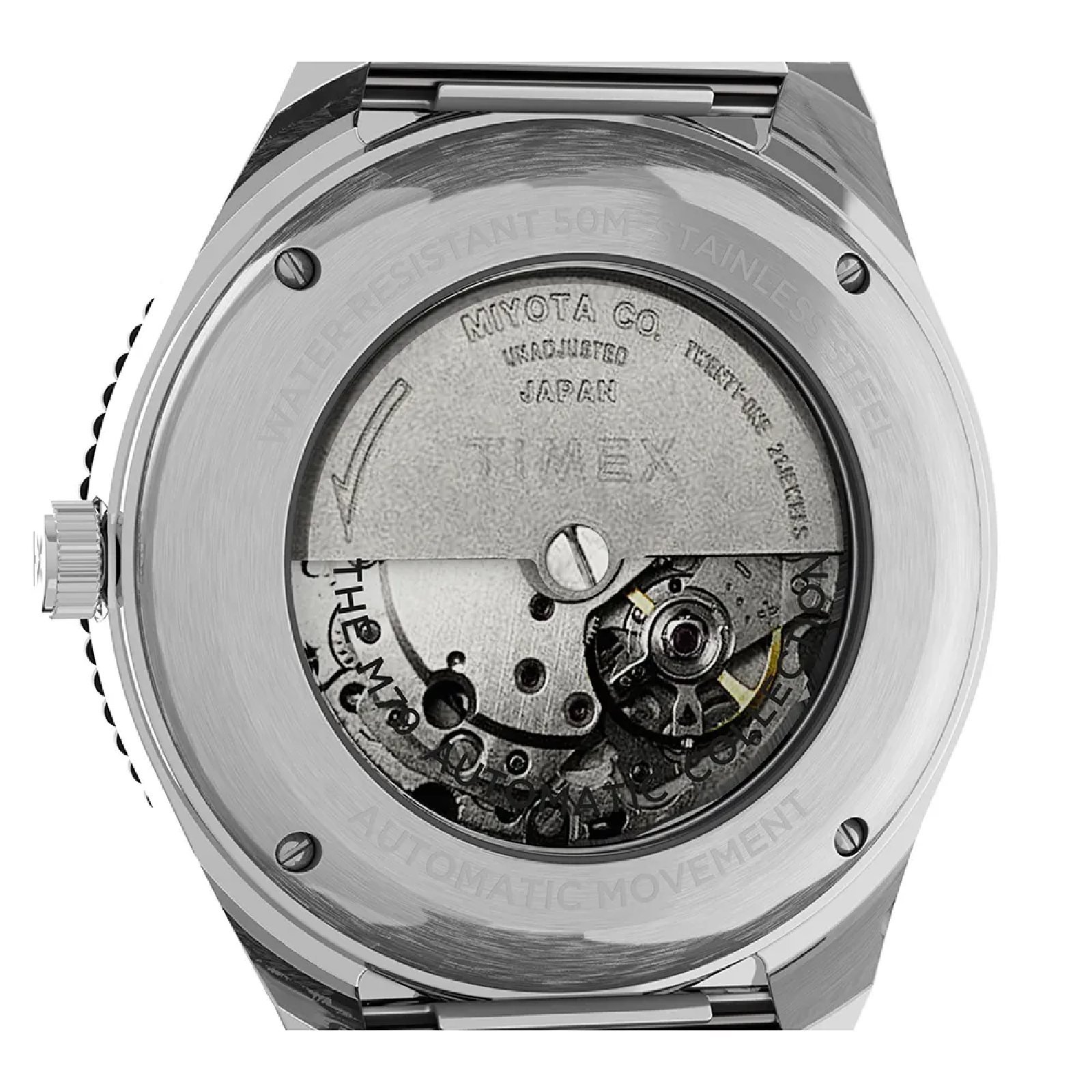 Relógio Timex M79 Automatic TW2U78300 Prata 4