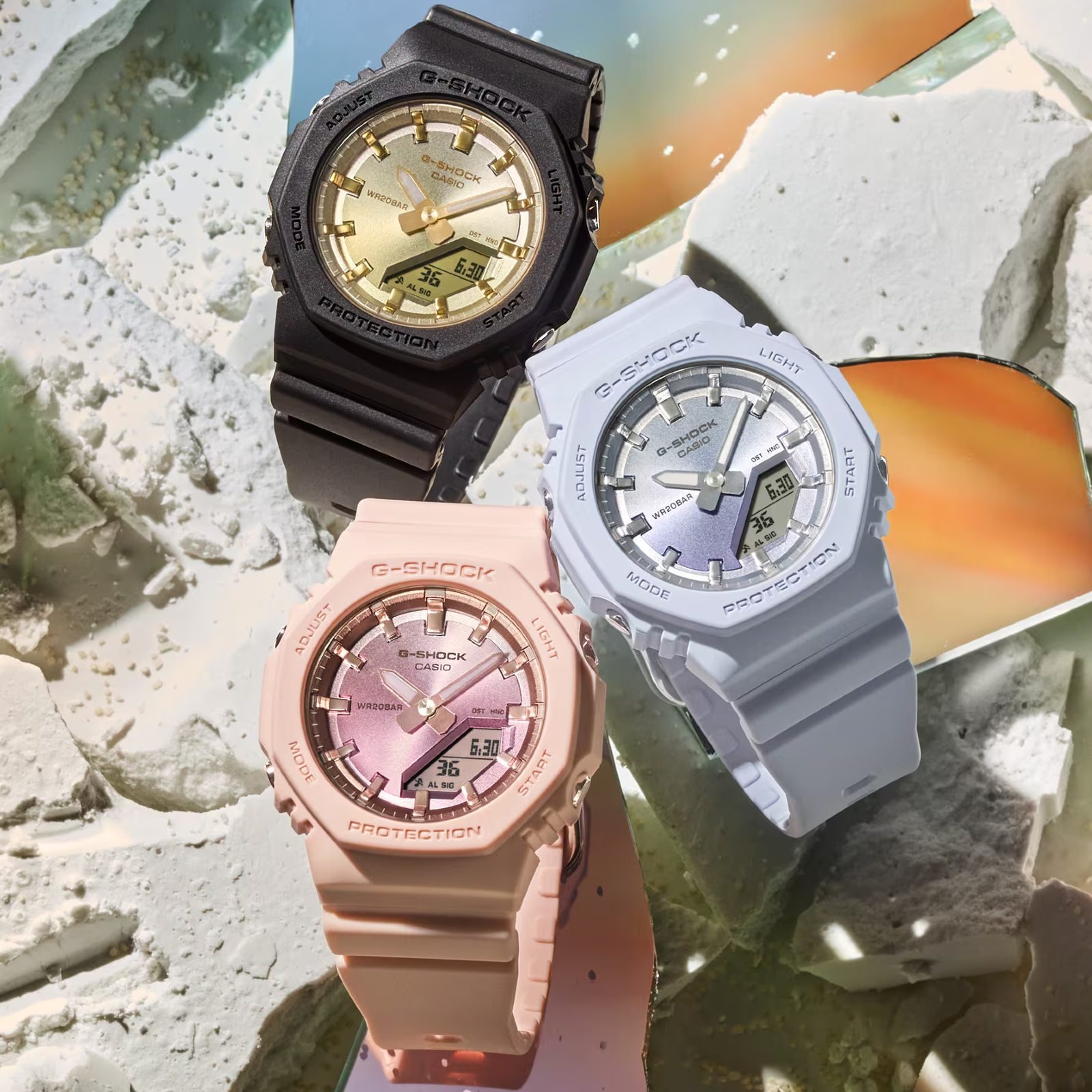 Relógio Casio G-Shock GMA-P2100SG-4ADR Rosa 5