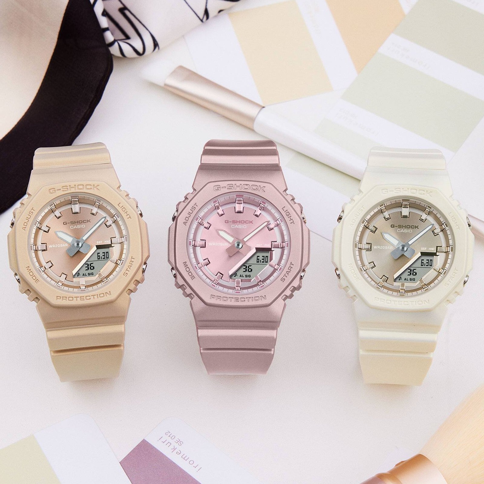 Relógio Casio G-Shock GMA-P2100ST-4ADR Rosa 8