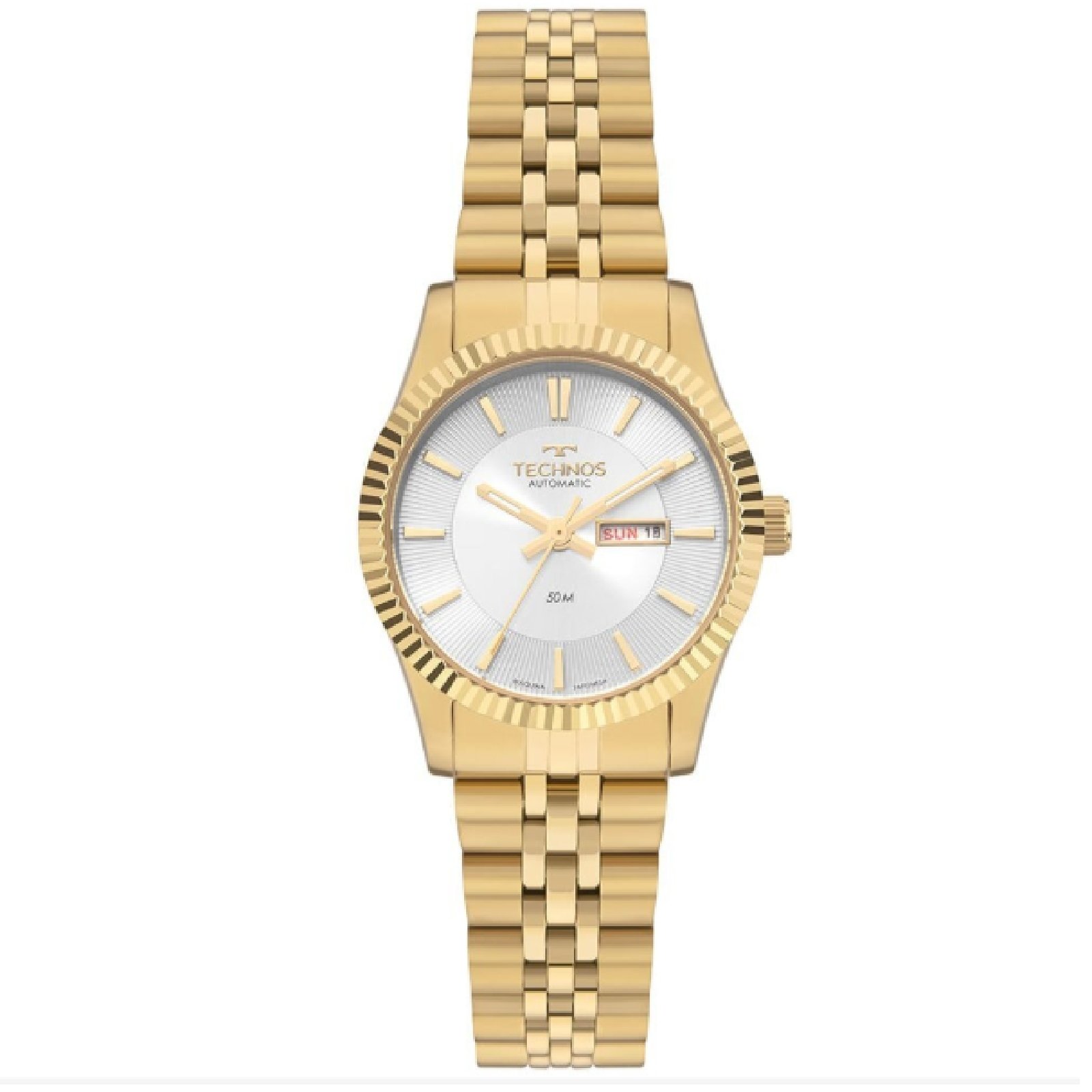 Relógio Feminino Technos Automático 6T51AC/1K Dourado