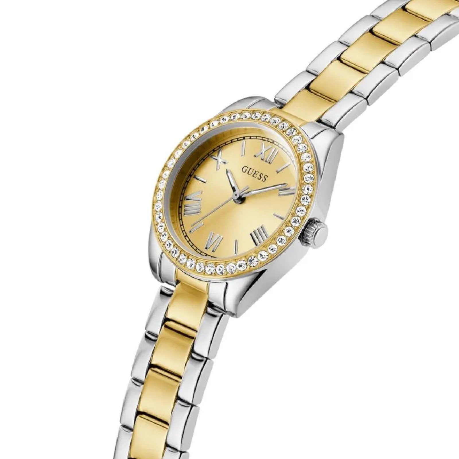 Relógio Guess Feminino Mini Luna GW0841L2 Dourado/Prata 2