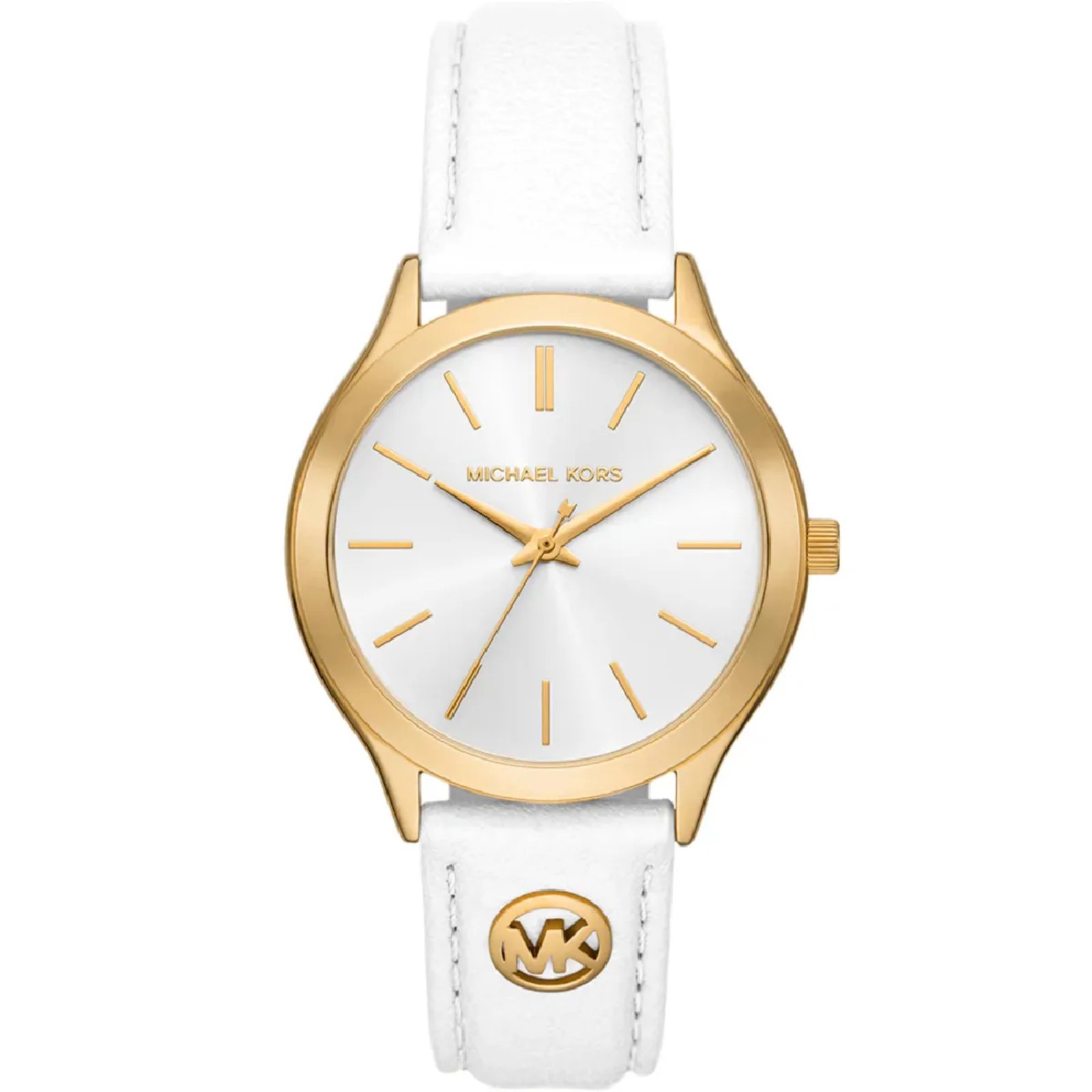 Relógio Michael Kors Slim Runway MK7544/0BN Branco