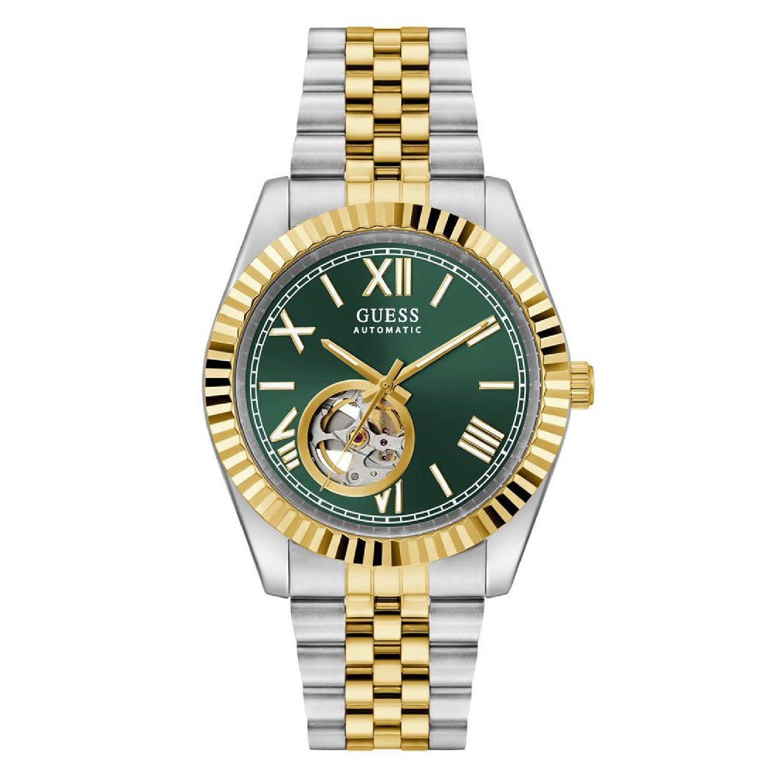 Relógio Guess Masculino Automático GW0984G4 Bicolor