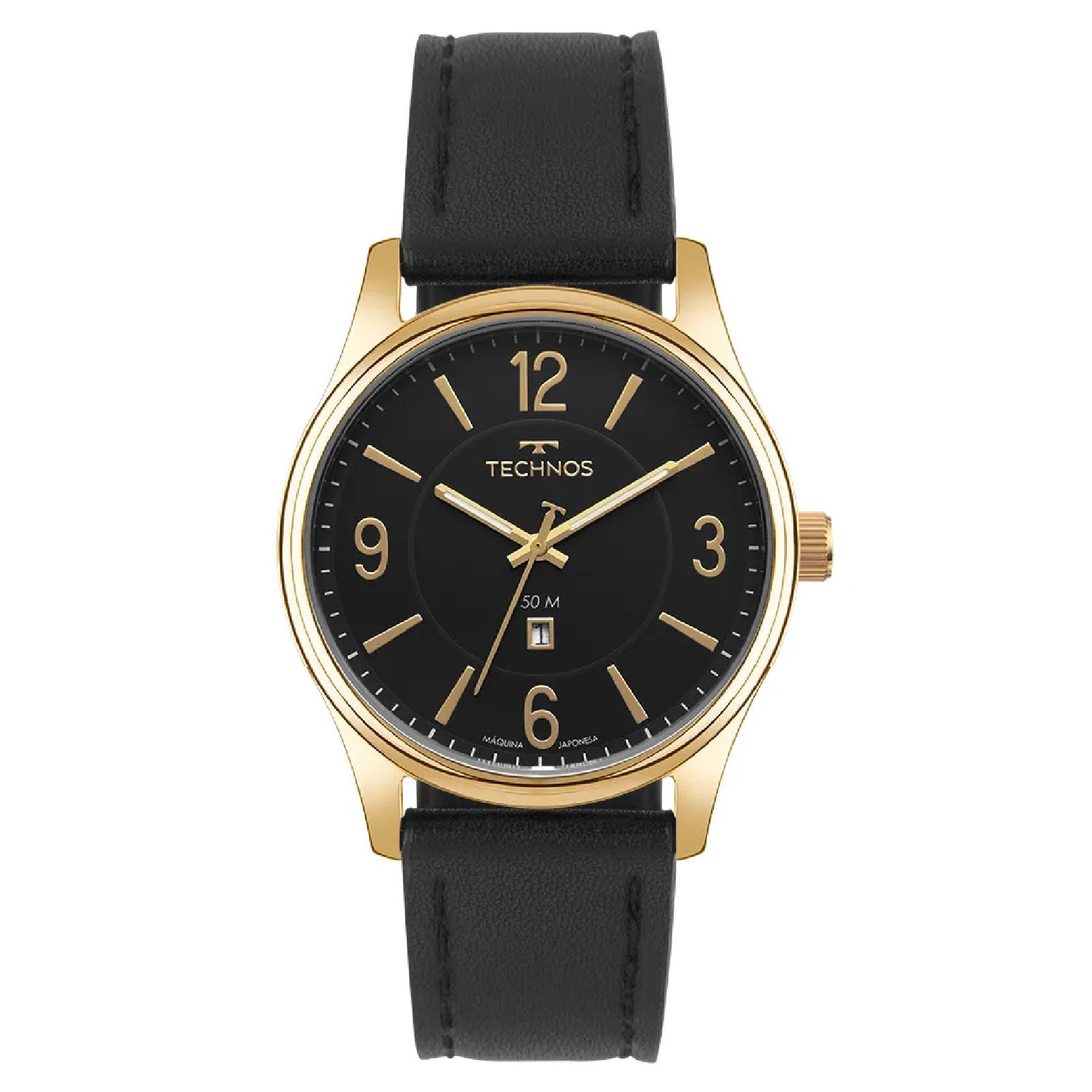 Relógio Technos Steel 2115TZW/0P Dourado Masculino