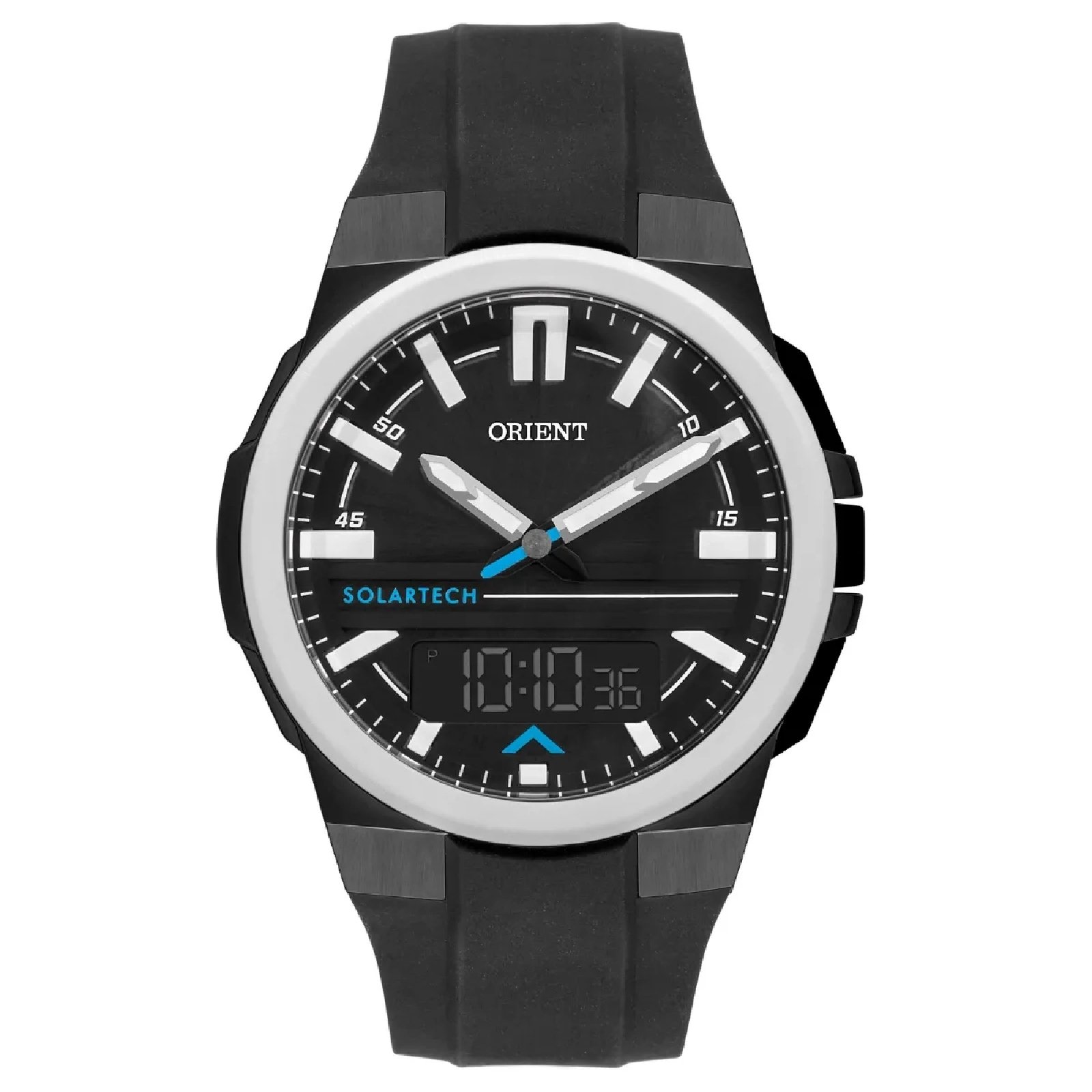 Relógio Orient Masculino Solartech Anadigi MTSPA003 P1PX Preto 1