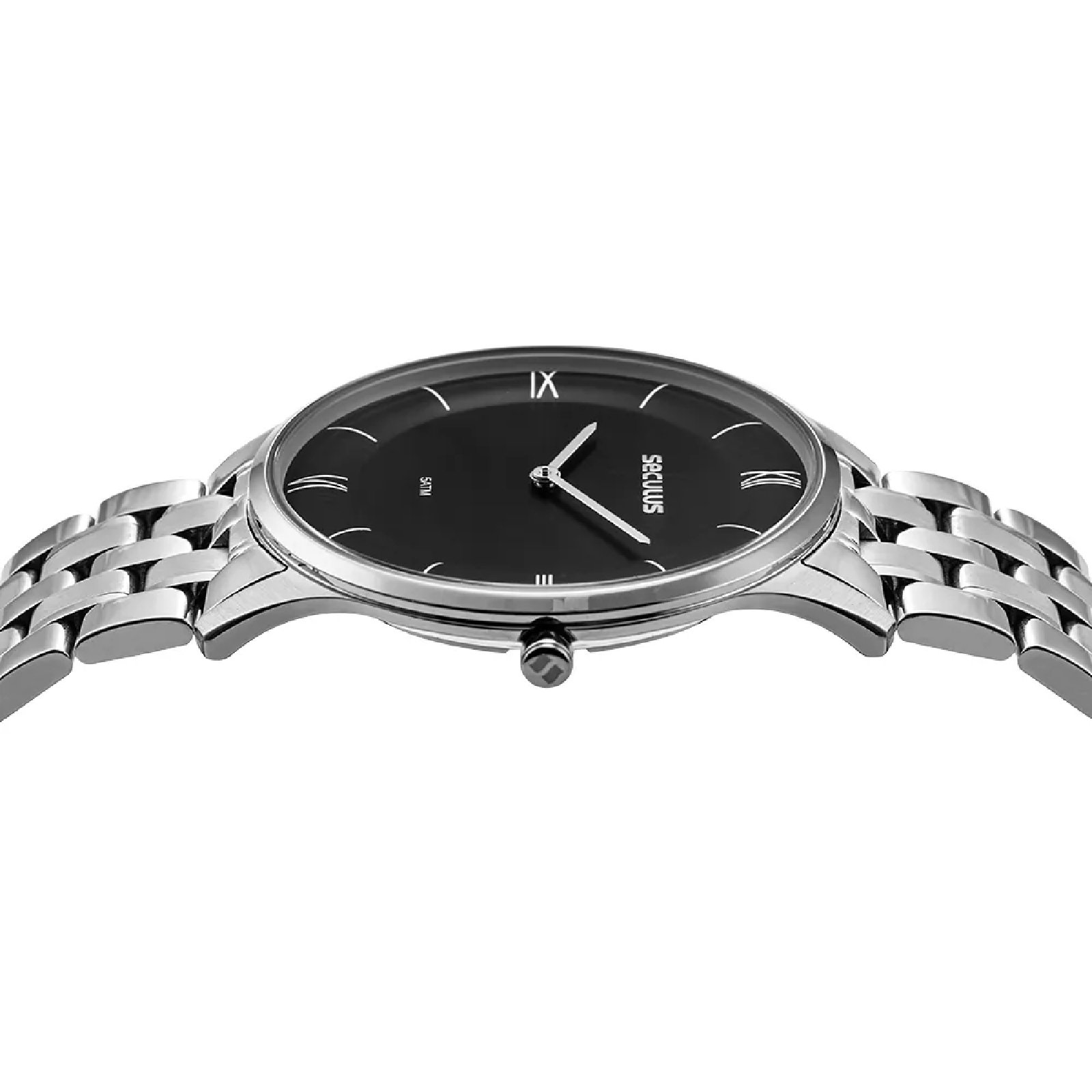 Relógio Seculus Slim 44303G0SVNA1 Prata 2