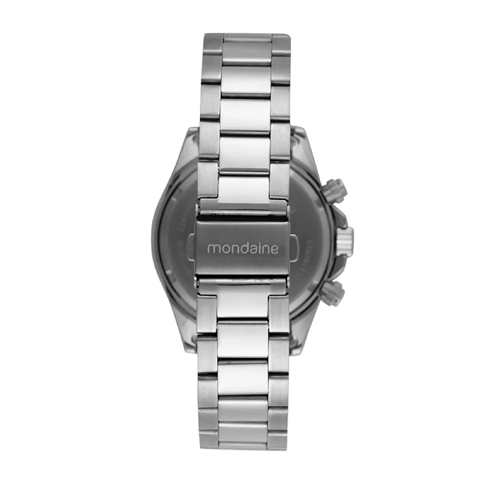 Relógio Mondaine Cronógrafo Bicolor 32815G0MVNE2 Prata 4