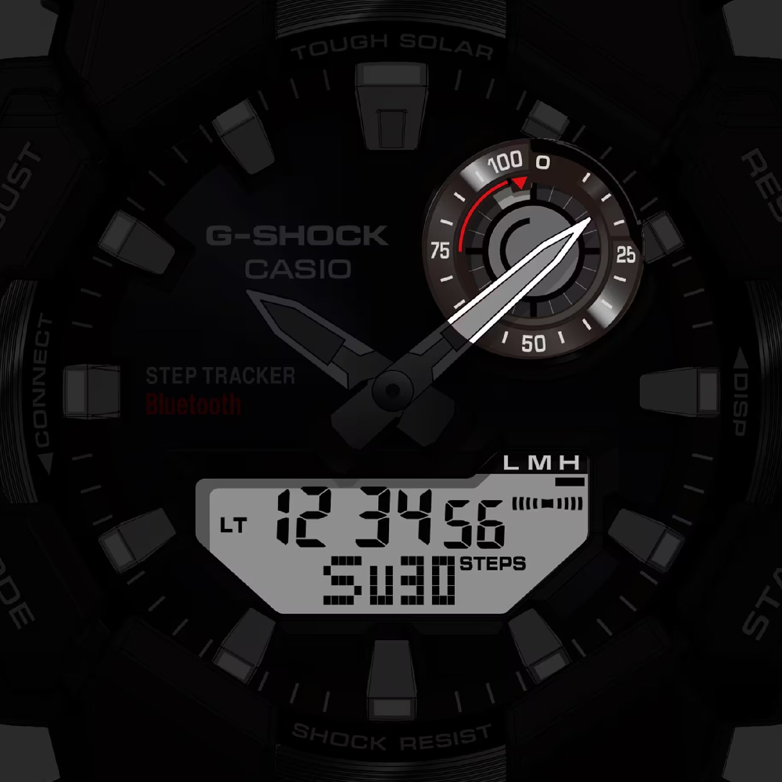 Relógio Casio G-Shock GA-B010-1ADR Tough Solar Preto 9
