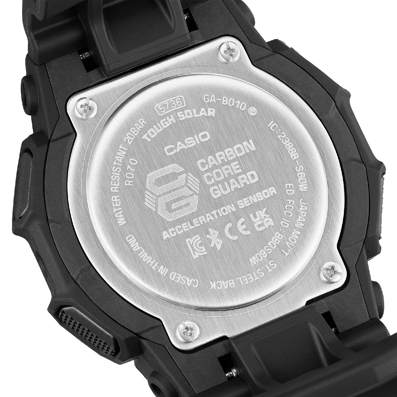 Relógio Casio G-Shock GA-B010-1ADR Tough Solar Preto 5