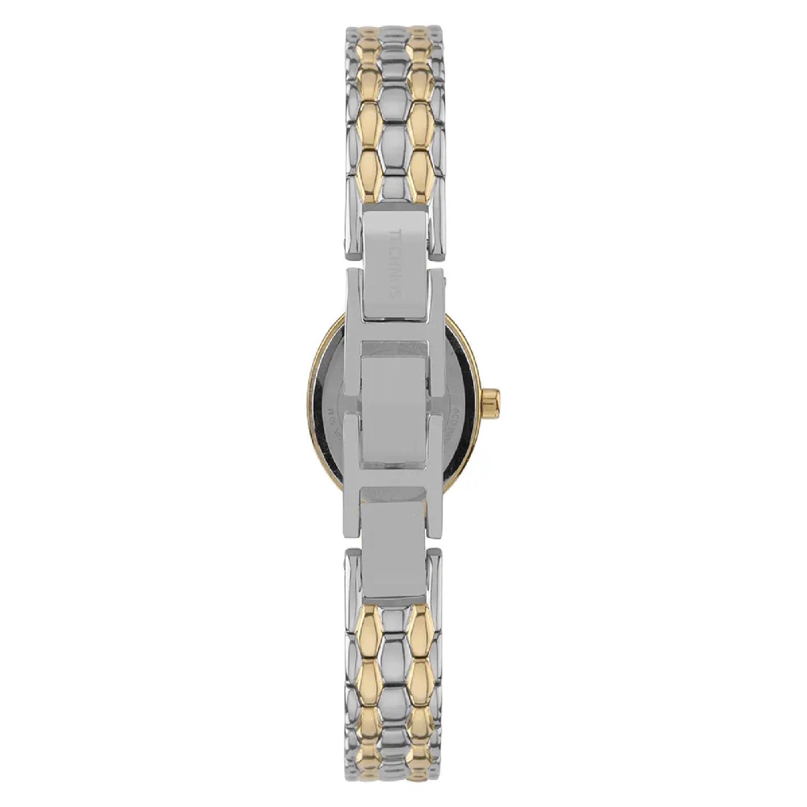 Relógio Technos Feminino Mini 2035NAH/1D Bicolor Prata/Dourado 2