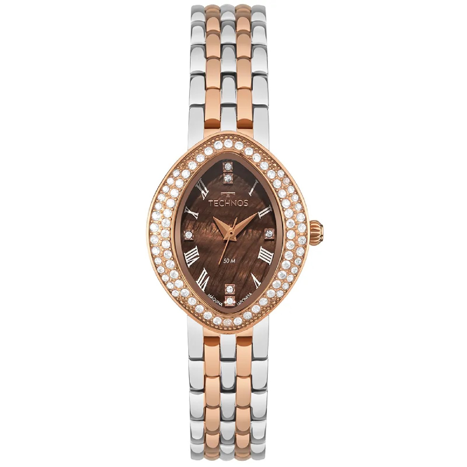 Relógio Technos Feminino Mini 2035NBM/1M Bicolor
