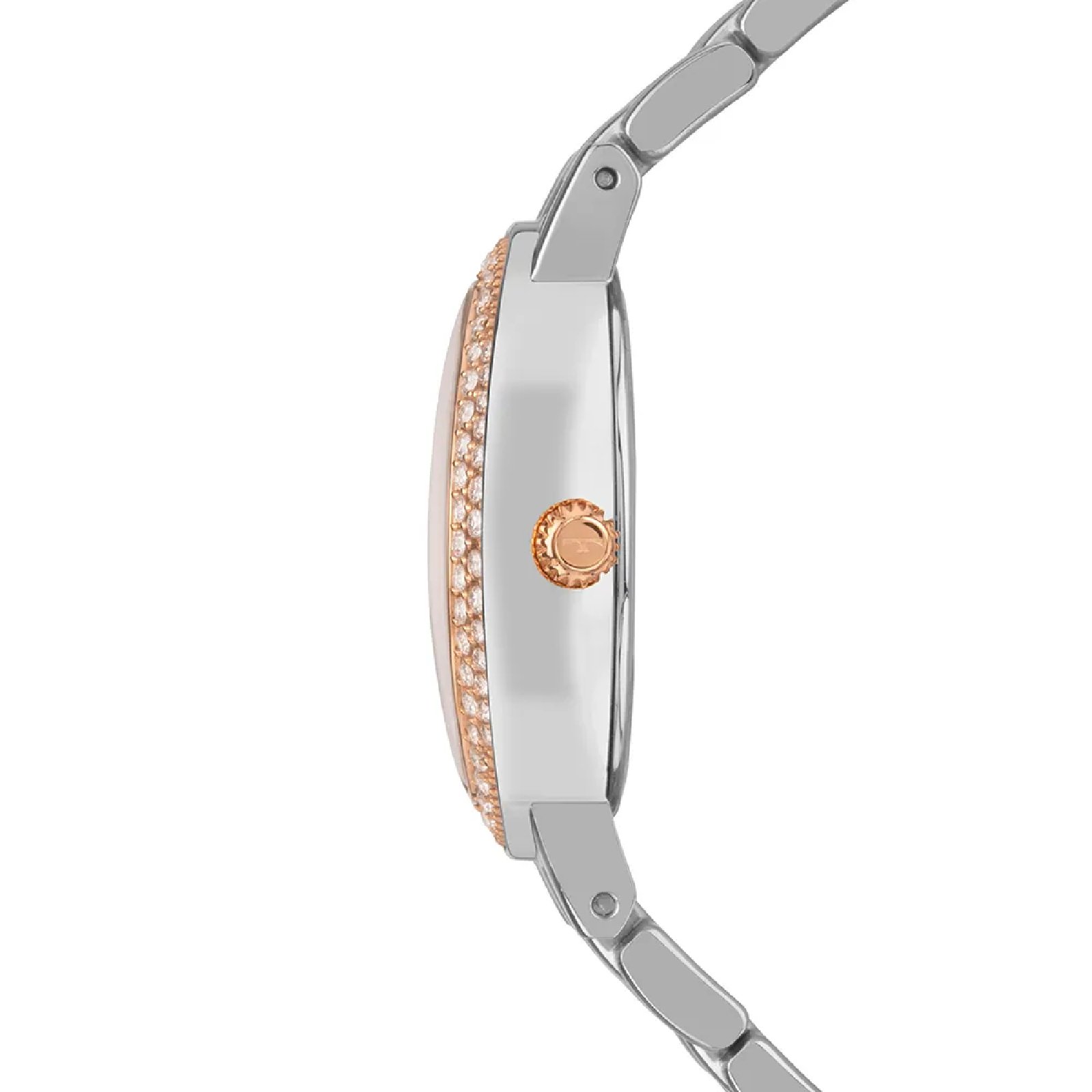 Relógio Technos Feminino Mini 2035NBM/1M Bicolor Rose Gold/Prata 3